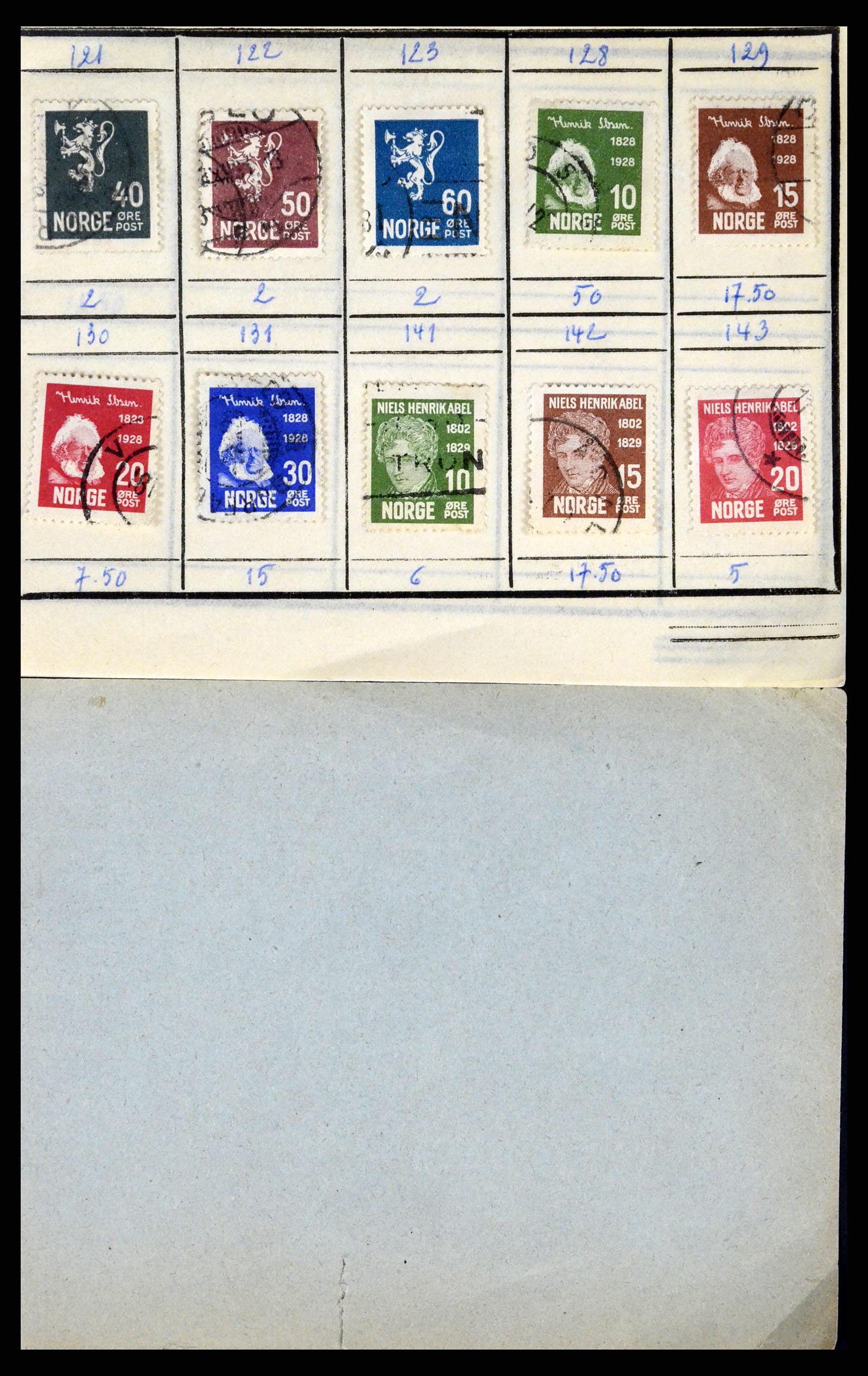 37280 028 - Postzegelverzameling 37280 Wereld klassiek 1840-1900.