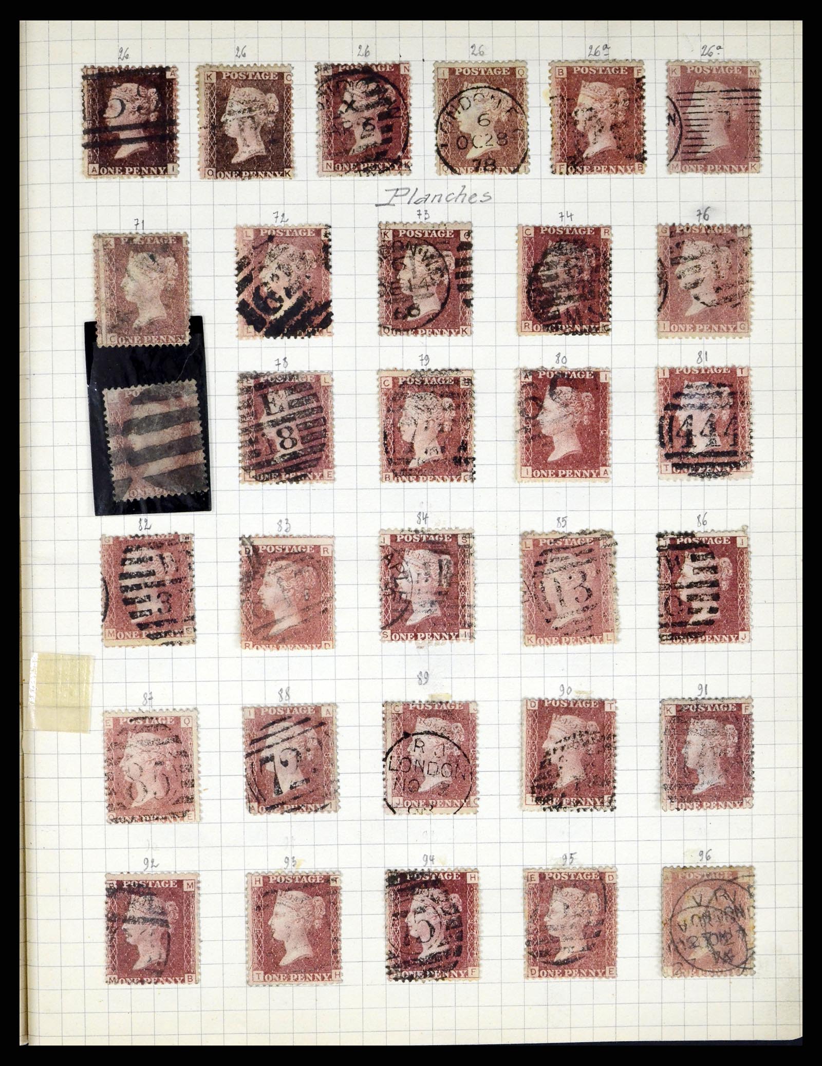 37280 033 - Postzegelverzameling 37280 Wereld klassiek 1840-1900.