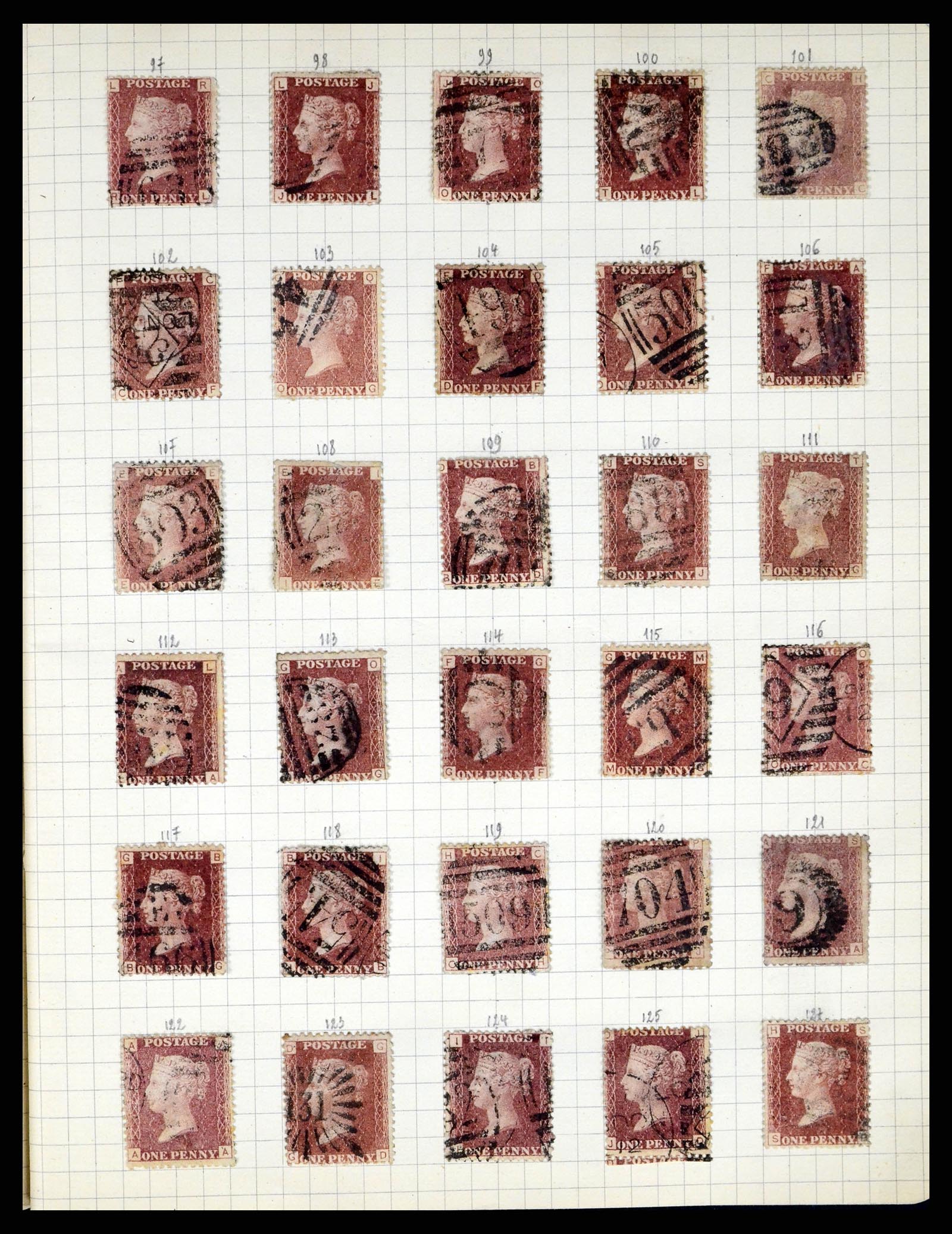 37280 034 - Postzegelverzameling 37280 Wereld klassiek 1840-1900.