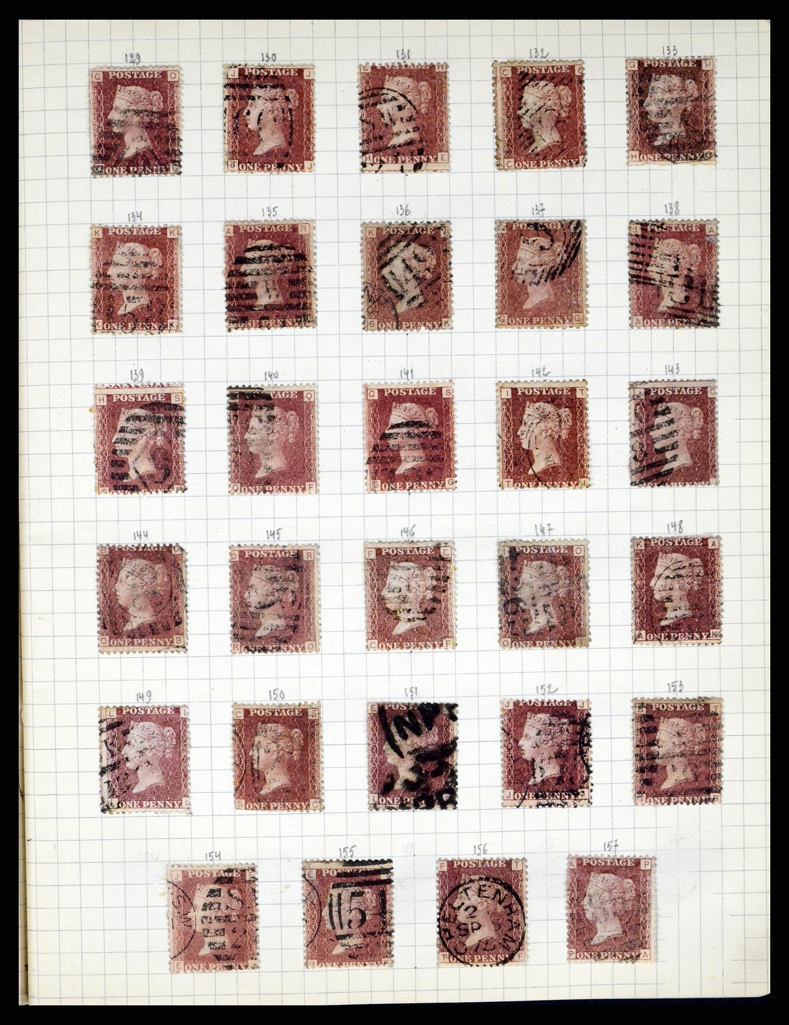 37280 035 - Postzegelverzameling 37280 Wereld klassiek 1840-1900.