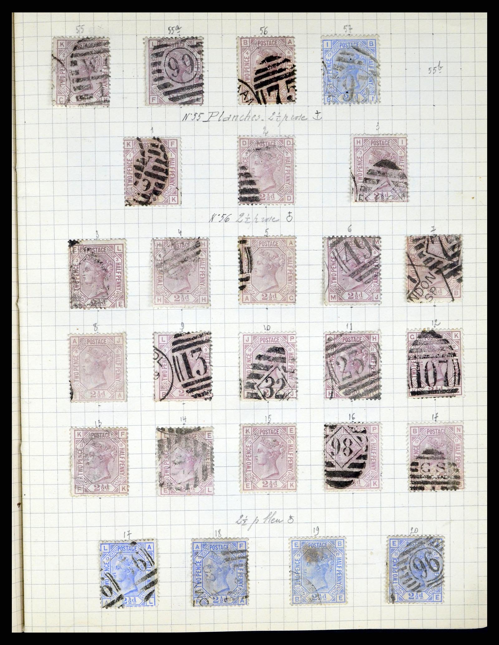 37280 045 - Postzegelverzameling 37280 Wereld klassiek 1840-1900.