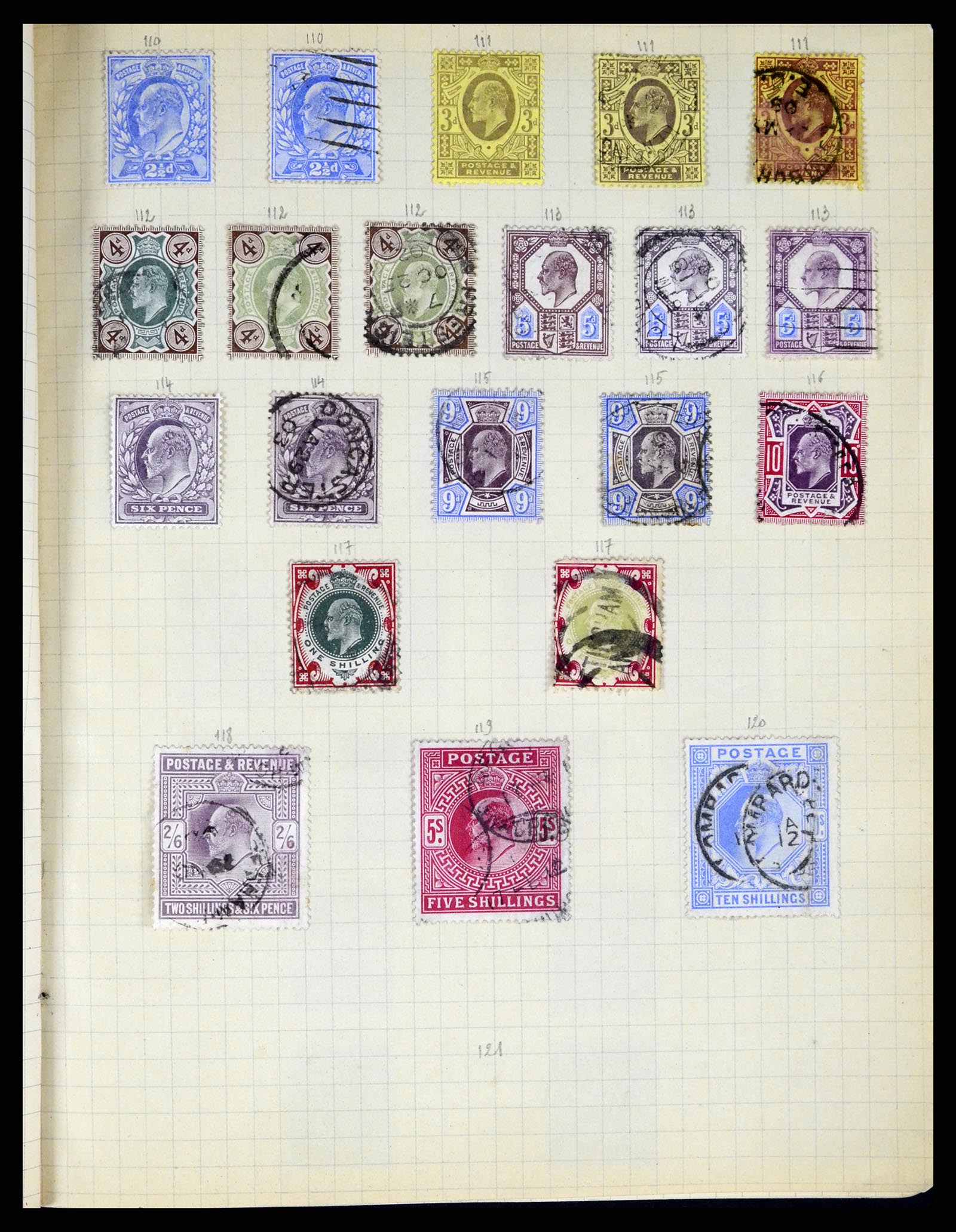 37280 051 - Postzegelverzameling 37280 Wereld klassiek 1840-1900.