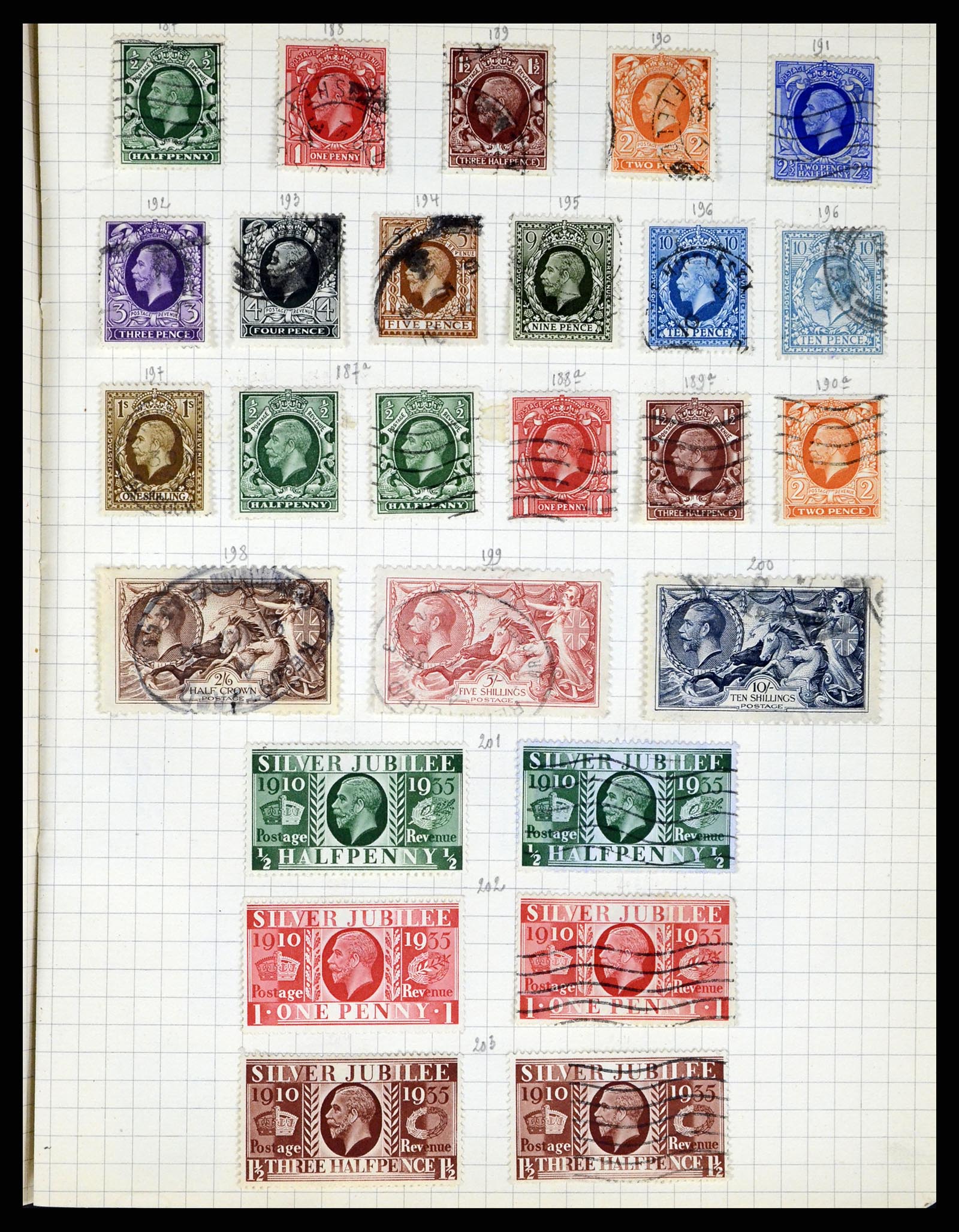37280 056 - Postzegelverzameling 37280 Wereld klassiek 1840-1900.