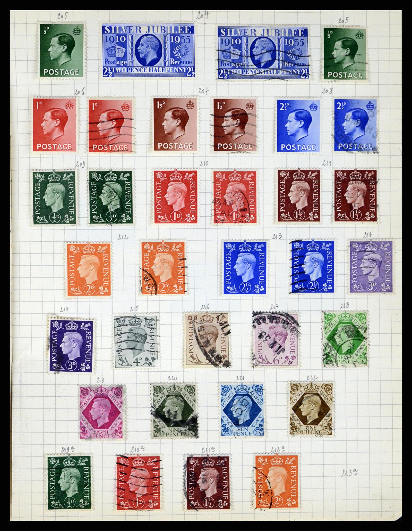 37280 057 - Postzegelverzameling 37280 Wereld klassiek 1840-1900.