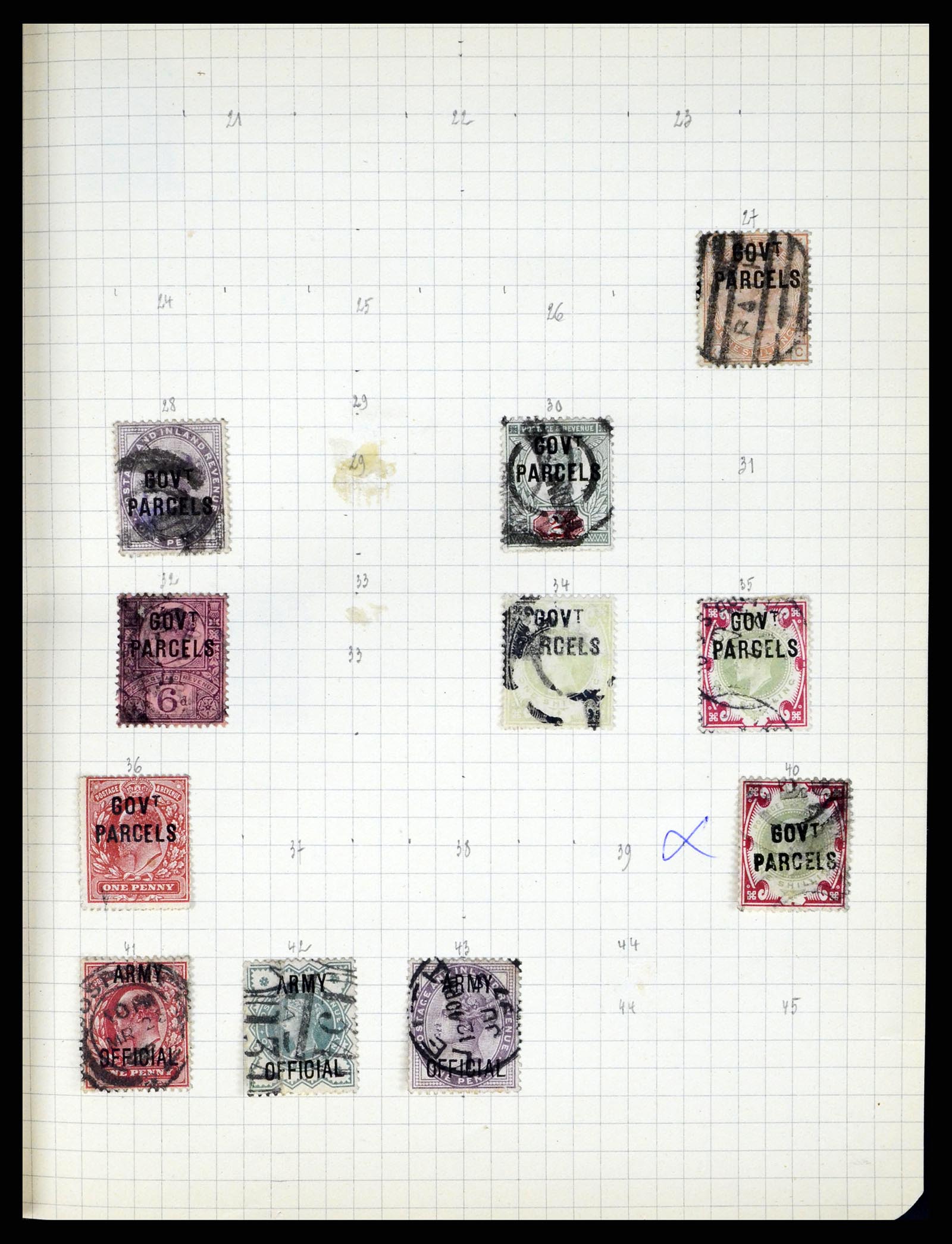 37280 060 - Postzegelverzameling 37280 Wereld klassiek 1840-1900.
