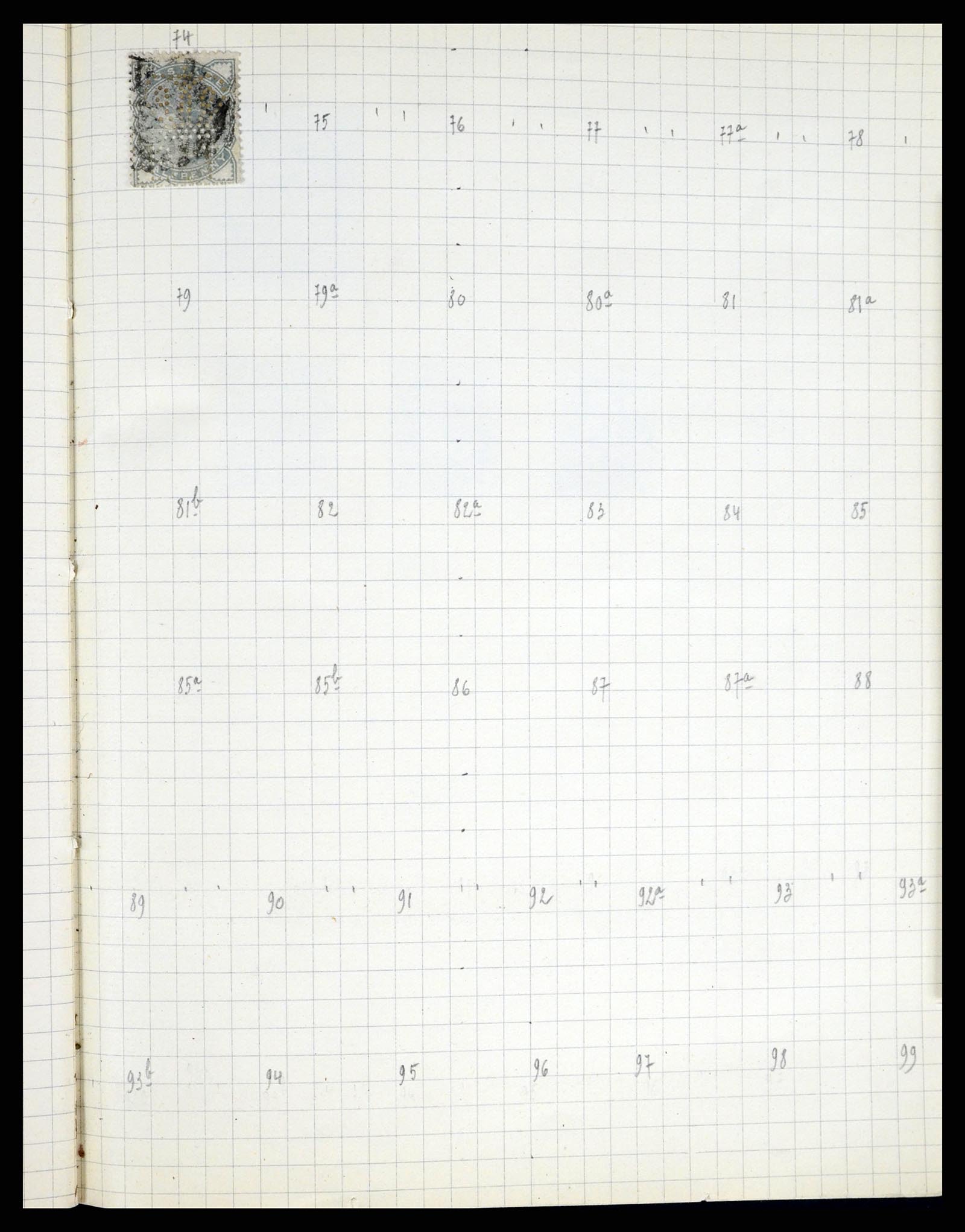 37280 062 - Postzegelverzameling 37280 Wereld klassiek 1840-1900.
