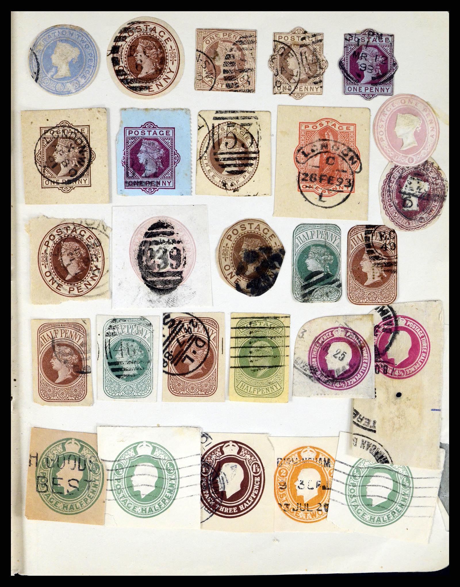 37280 070 - Postzegelverzameling 37280 Wereld klassiek 1840-1900.