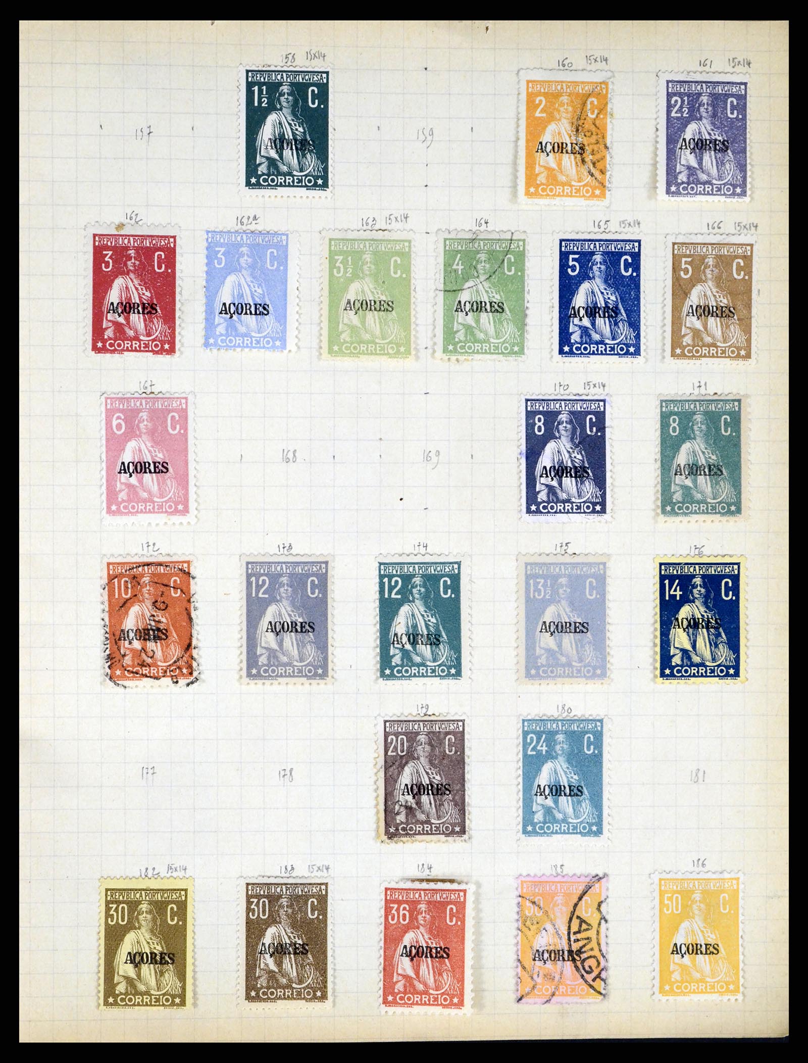 37280 089 - Postzegelverzameling 37280 Wereld klassiek 1840-1900.