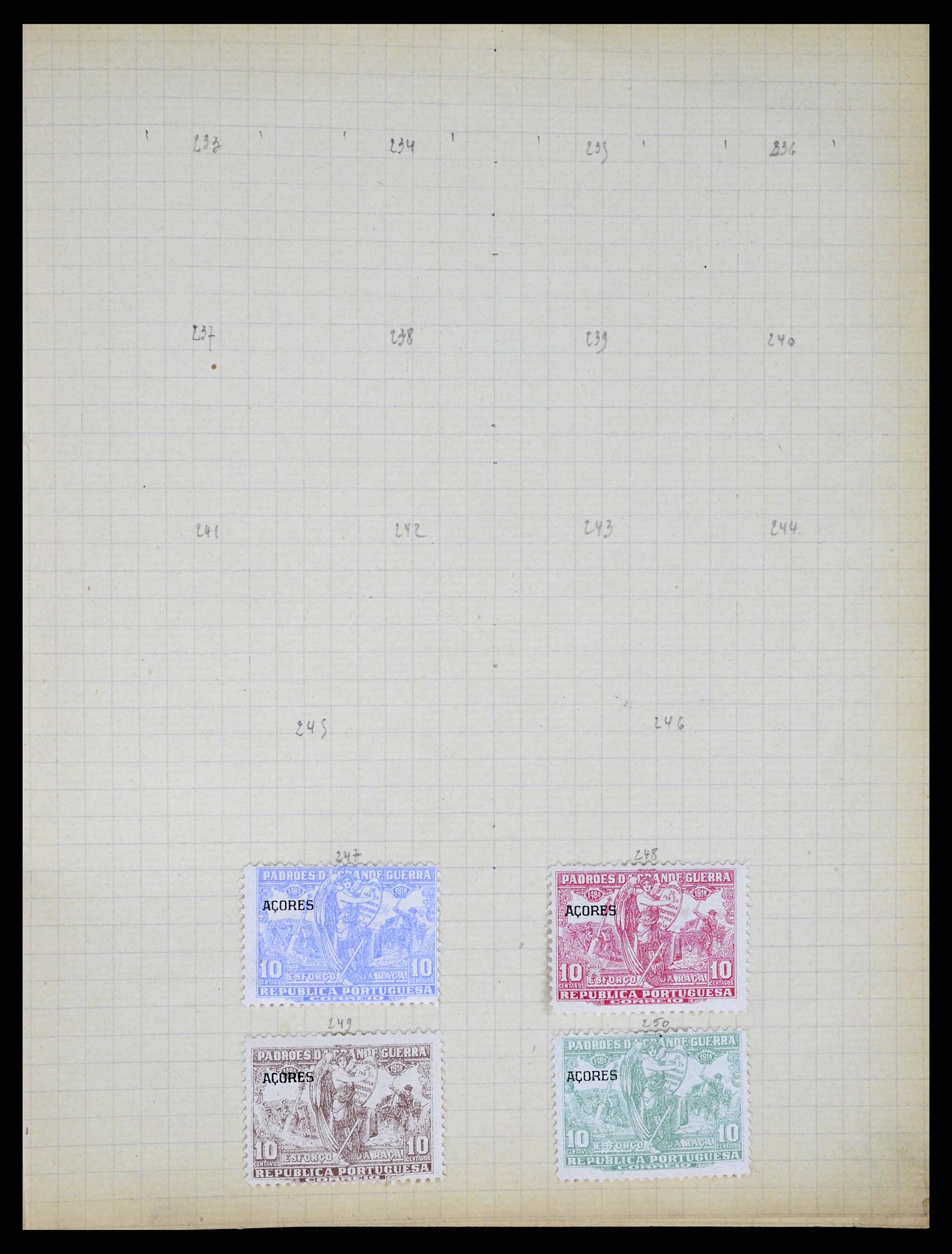 37280 094 - Postzegelverzameling 37280 Wereld klassiek 1840-1900.