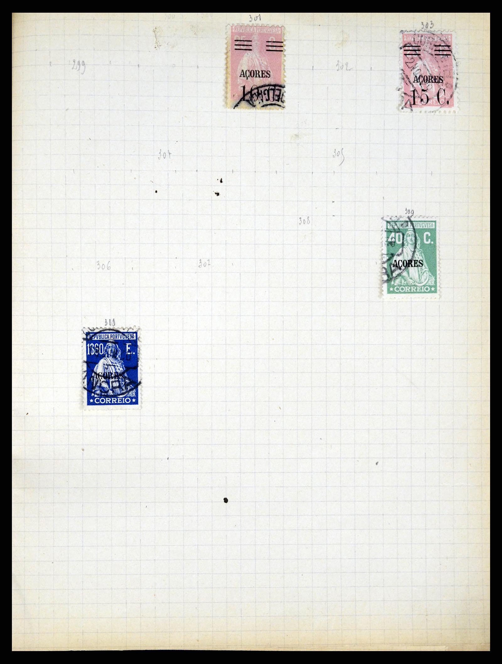 37280 096 - Postzegelverzameling 37280 Wereld klassiek 1840-1900.