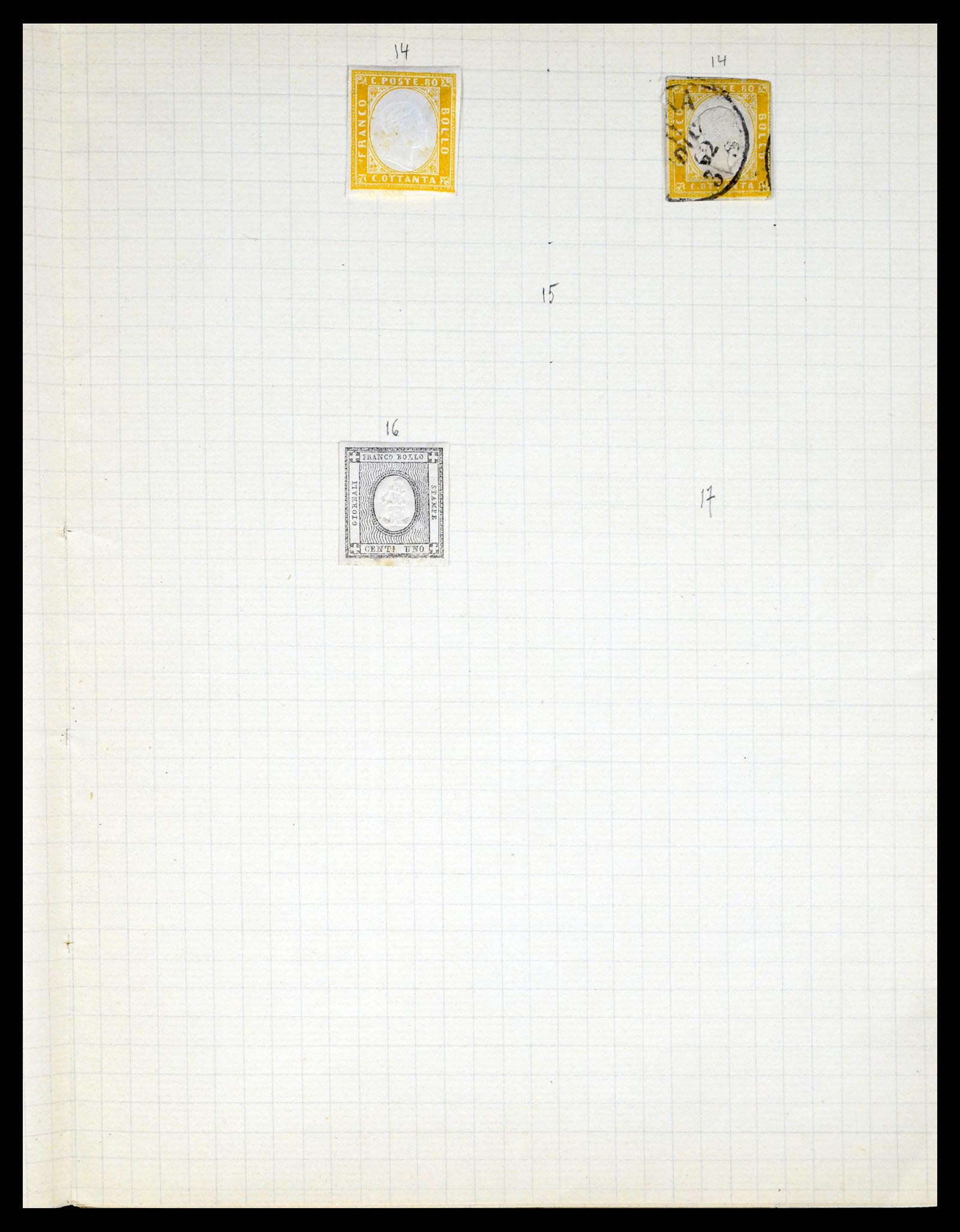37280 101 - Postzegelverzameling 37280 Wereld klassiek 1840-1900.