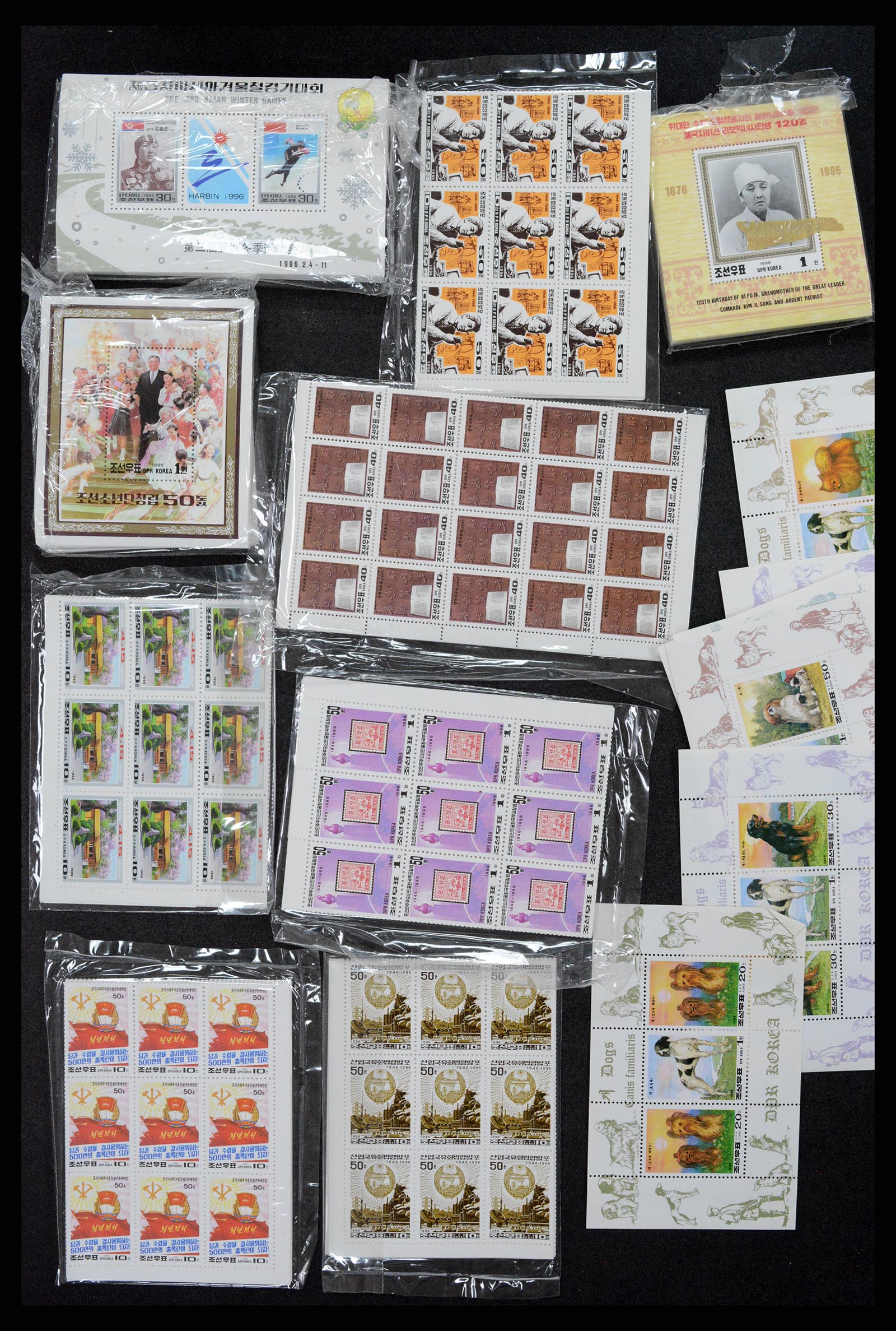 37837 223 - Stamp collection 37281 North Korea MNH 1996.