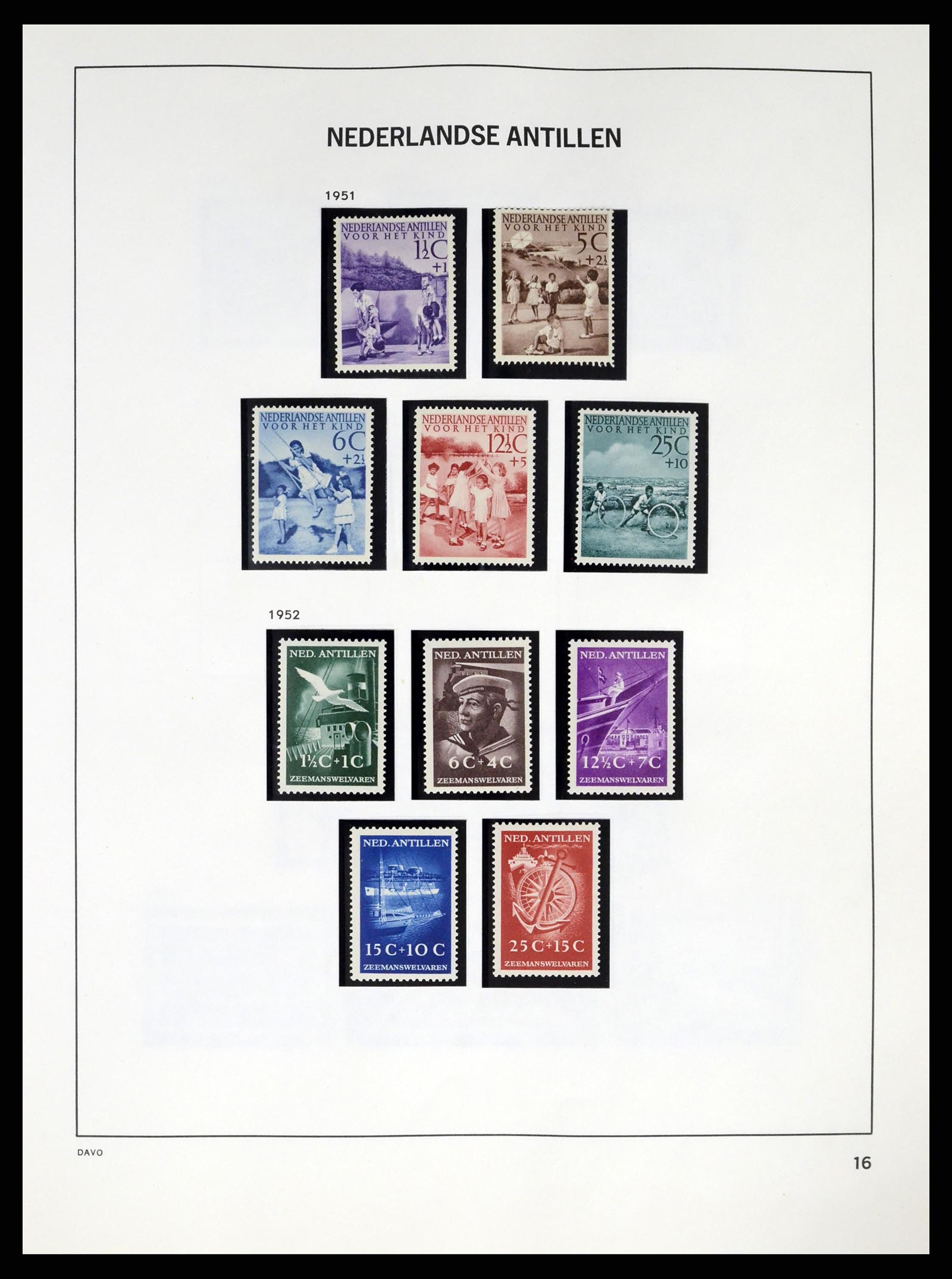 37282 002 - Postzegelverzameling 37282 Overzeese Gebiedsdelen tot 2009.
