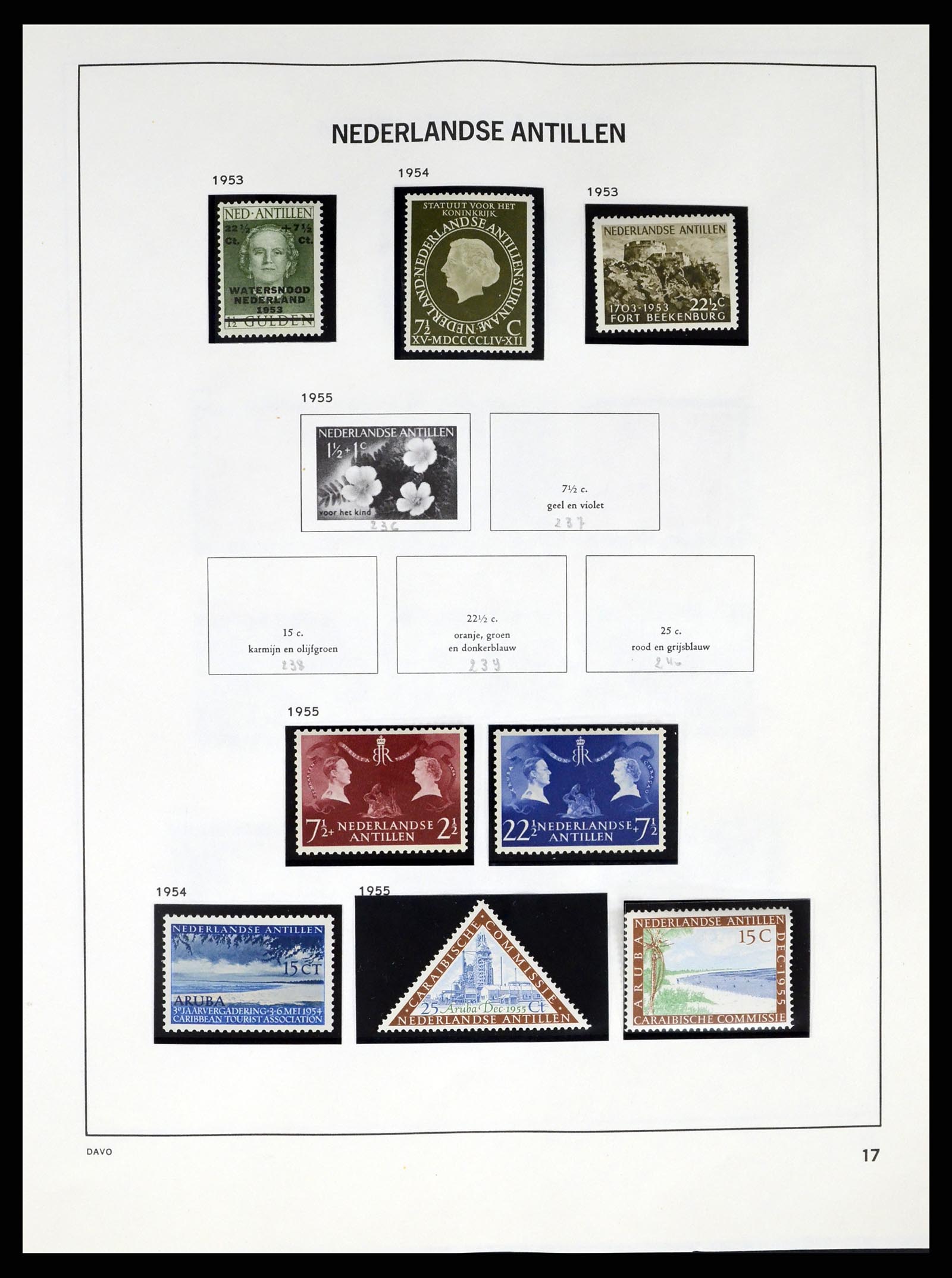 37282 003 - Postzegelverzameling 37282 Overzeese Gebiedsdelen tot 2009.