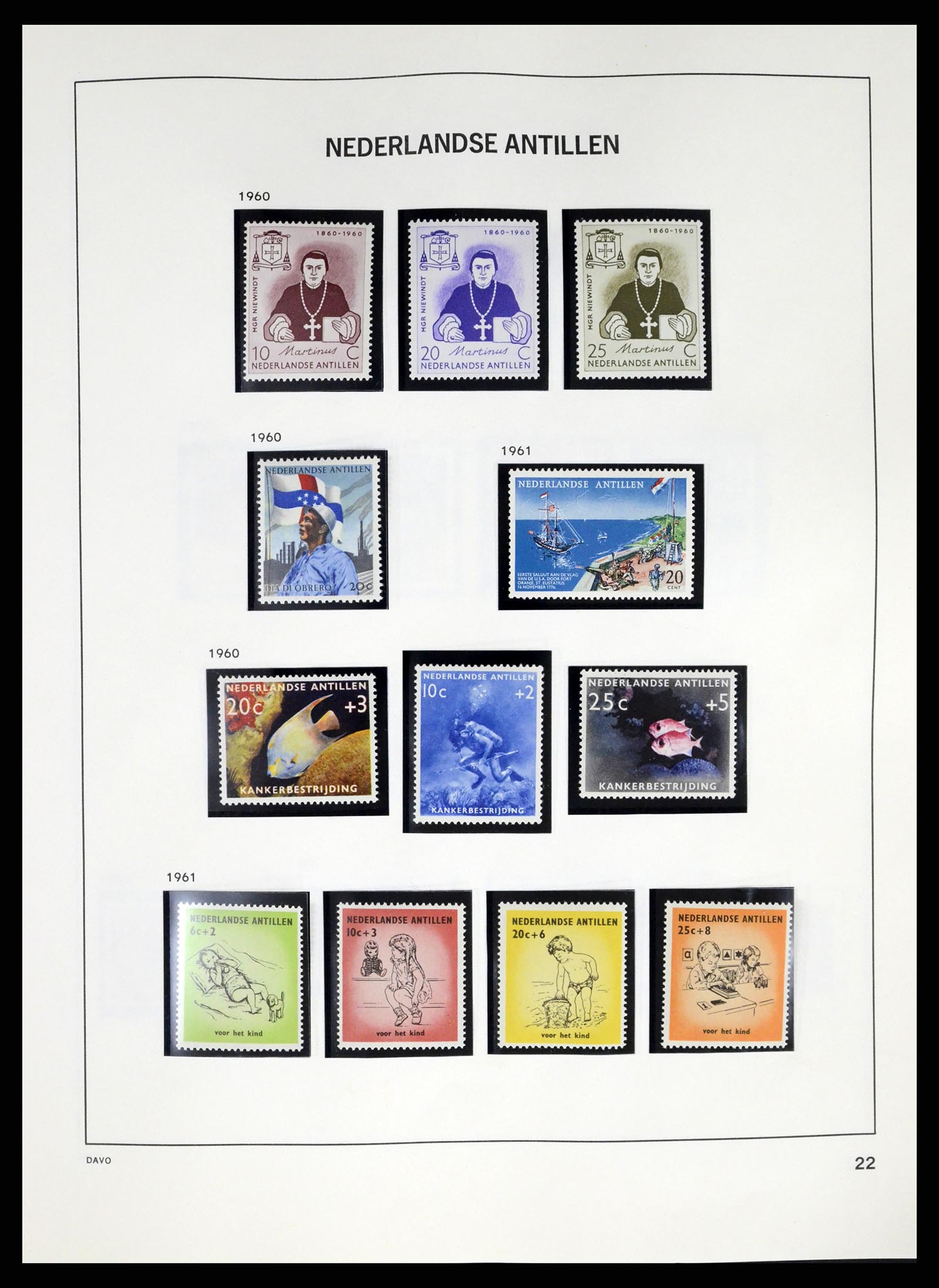 37282 008 - Postzegelverzameling 37282 Overzeese Gebiedsdelen tot 2009.