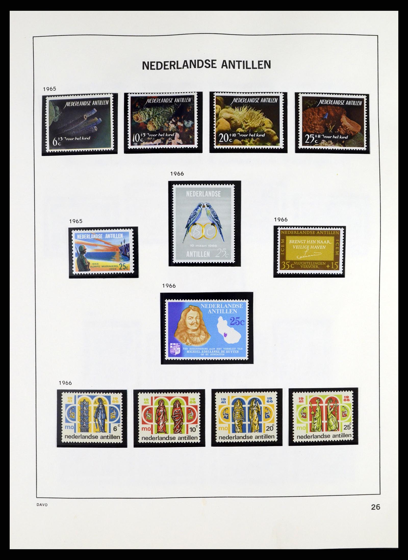 37282 013 - Postzegelverzameling 37282 Overzeese Gebiedsdelen tot 2009.