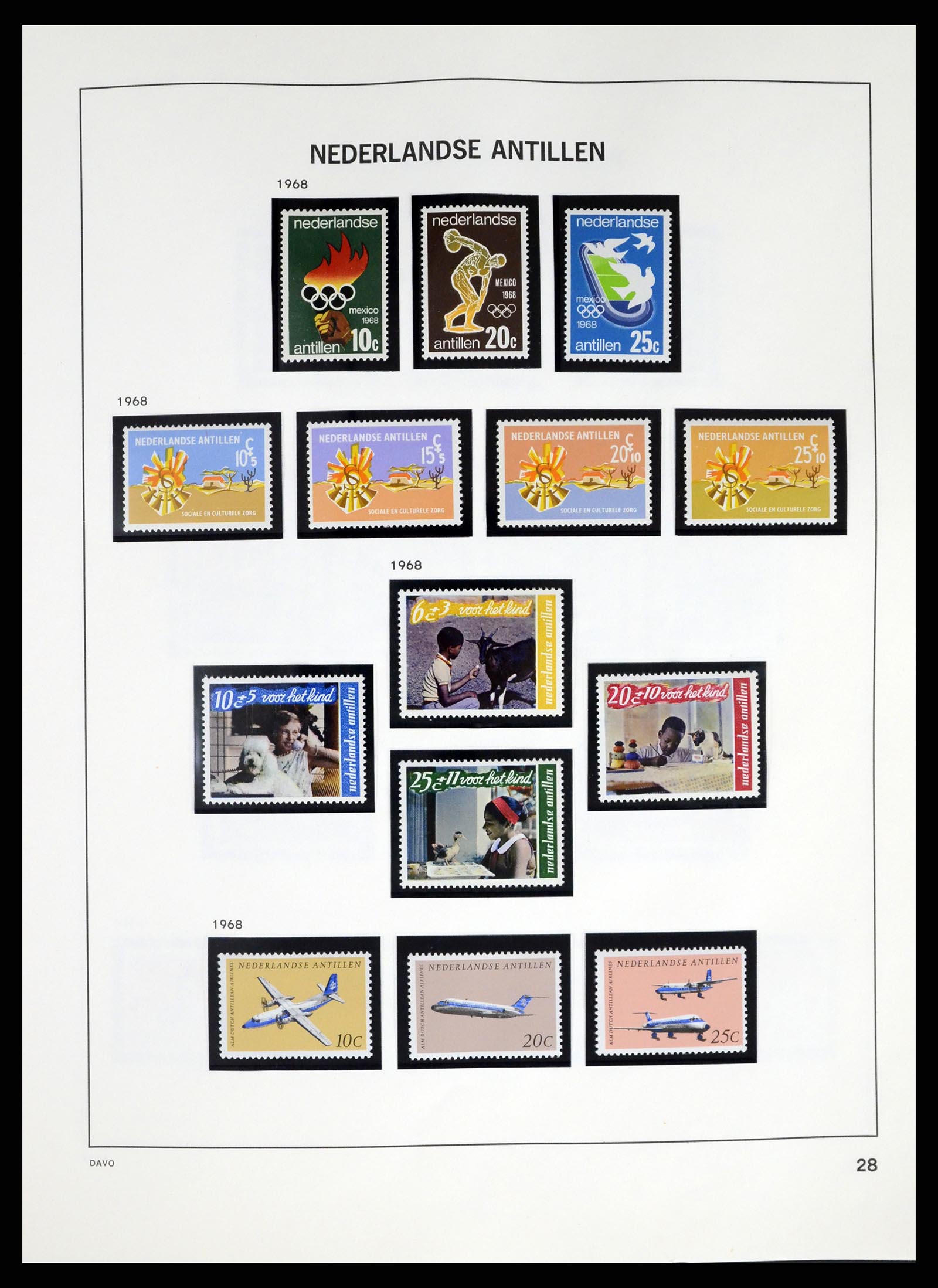 37282 015 - Stamp collection 37282 Dutch territories till 2009.