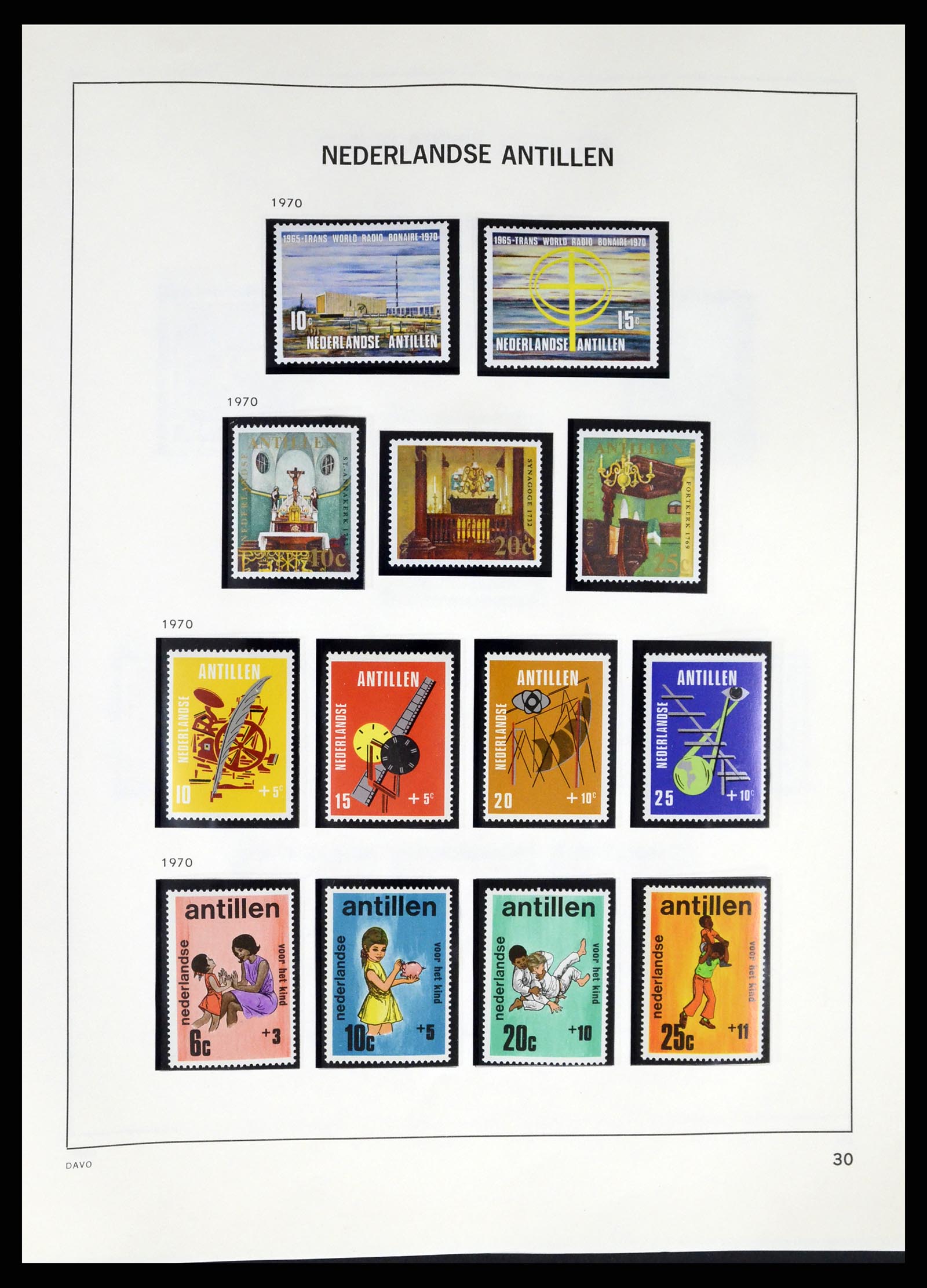 37282 017 - Stamp collection 37282 Dutch territories till 2009.