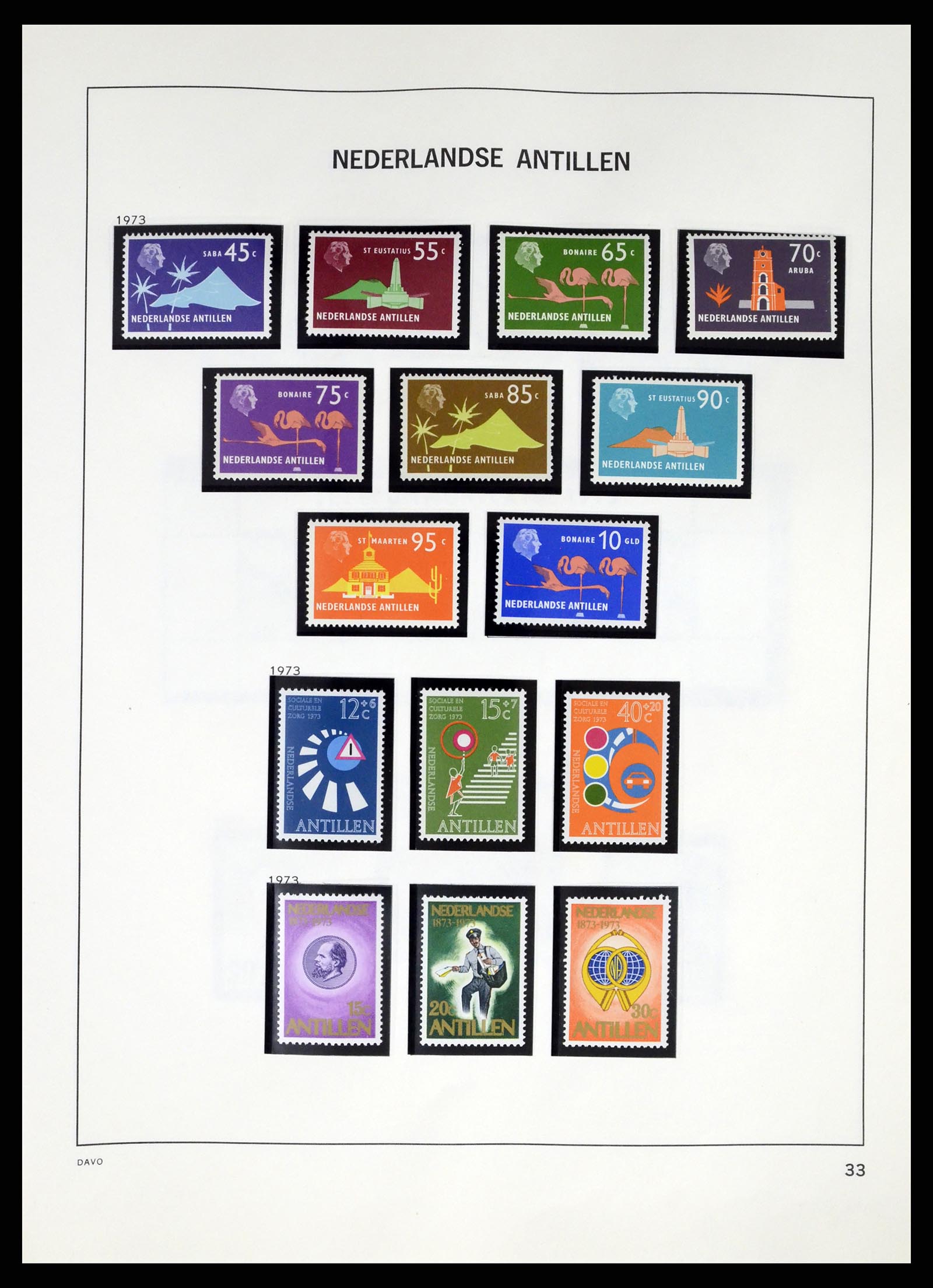 37282 020 - Postzegelverzameling 37282 Overzeese Gebiedsdelen tot 2009.