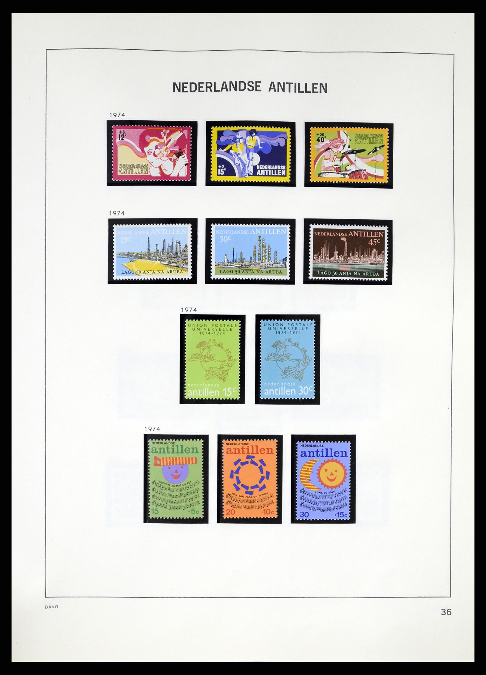 37282 023 - Postzegelverzameling 37282 Overzeese Gebiedsdelen tot 2009.