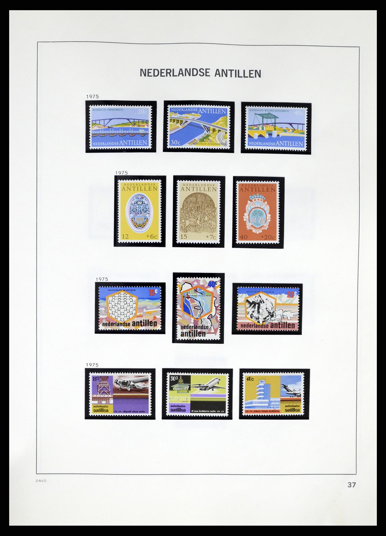 37282 024 - Postzegelverzameling 37282 Overzeese Gebiedsdelen tot 2009.