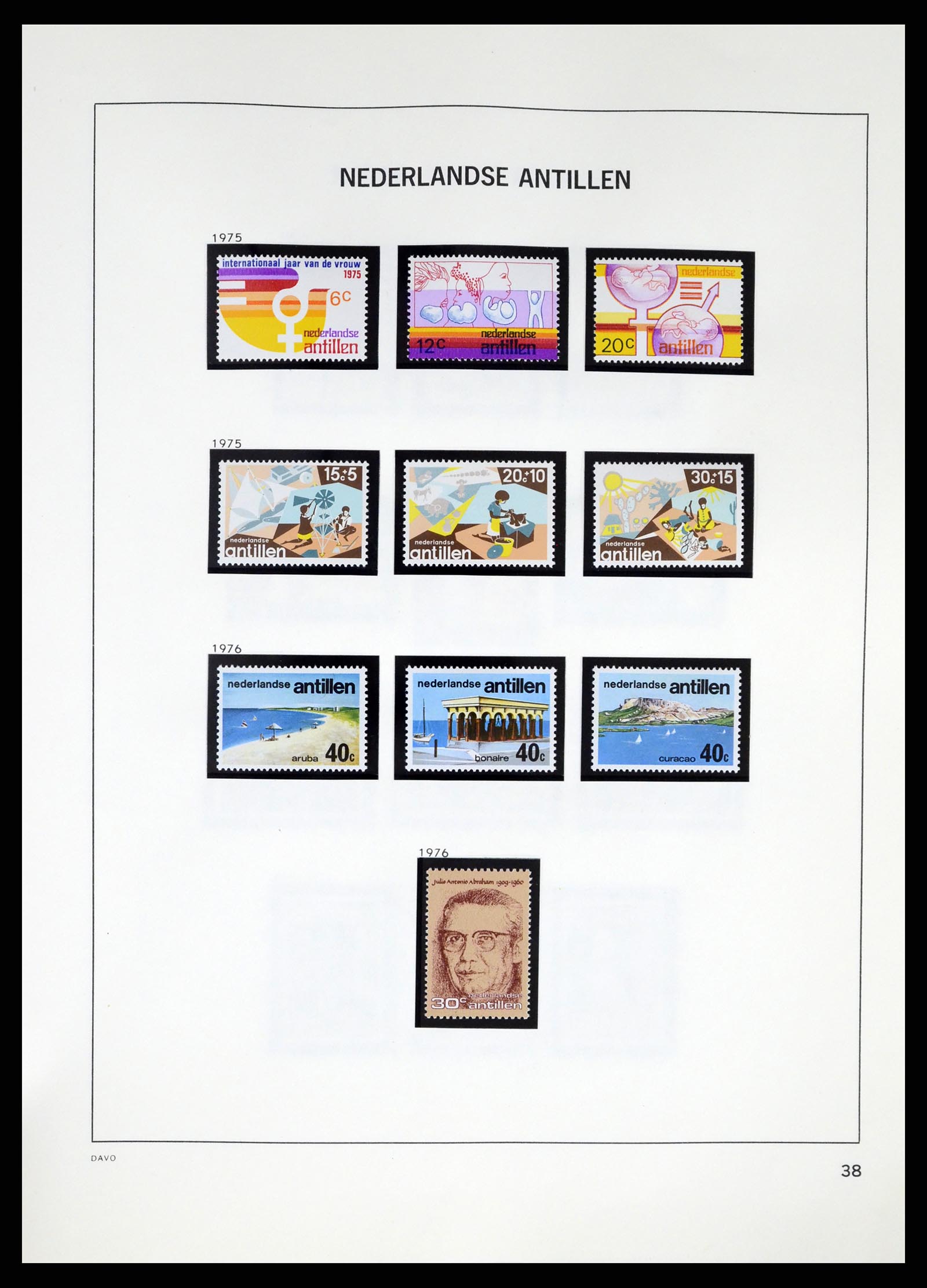 37282 025 - Stamp collection 37282 Dutch territories till 2009.