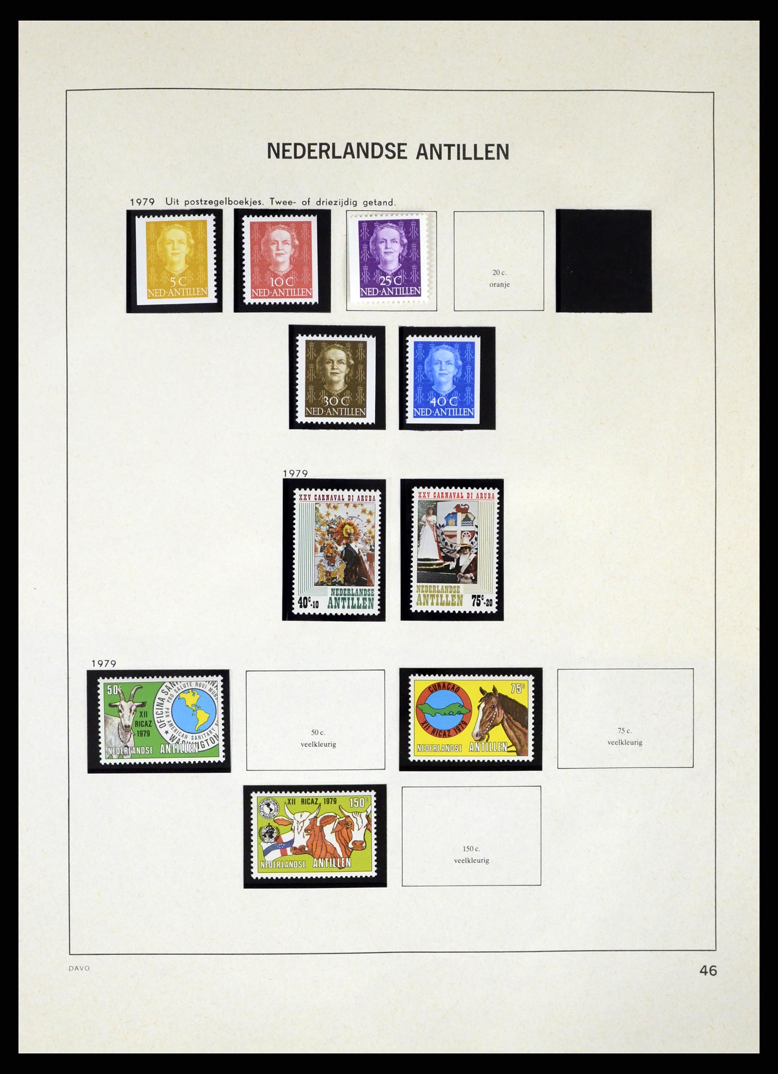 37282 032 - Postzegelverzameling 37282 Overzeese Gebiedsdelen tot 2009.