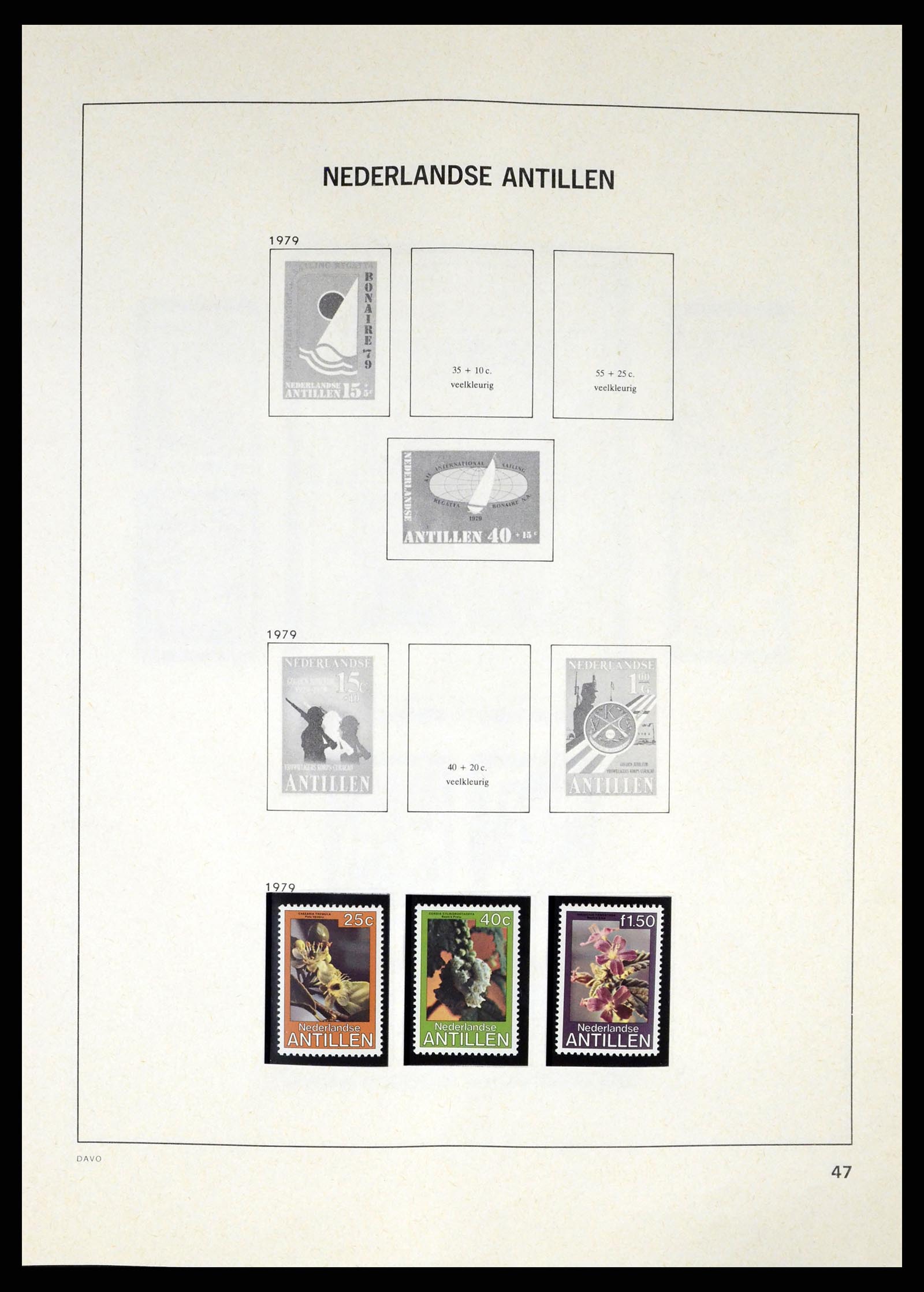37282 036 - Postzegelverzameling 37282 Overzeese Gebiedsdelen tot 2009.