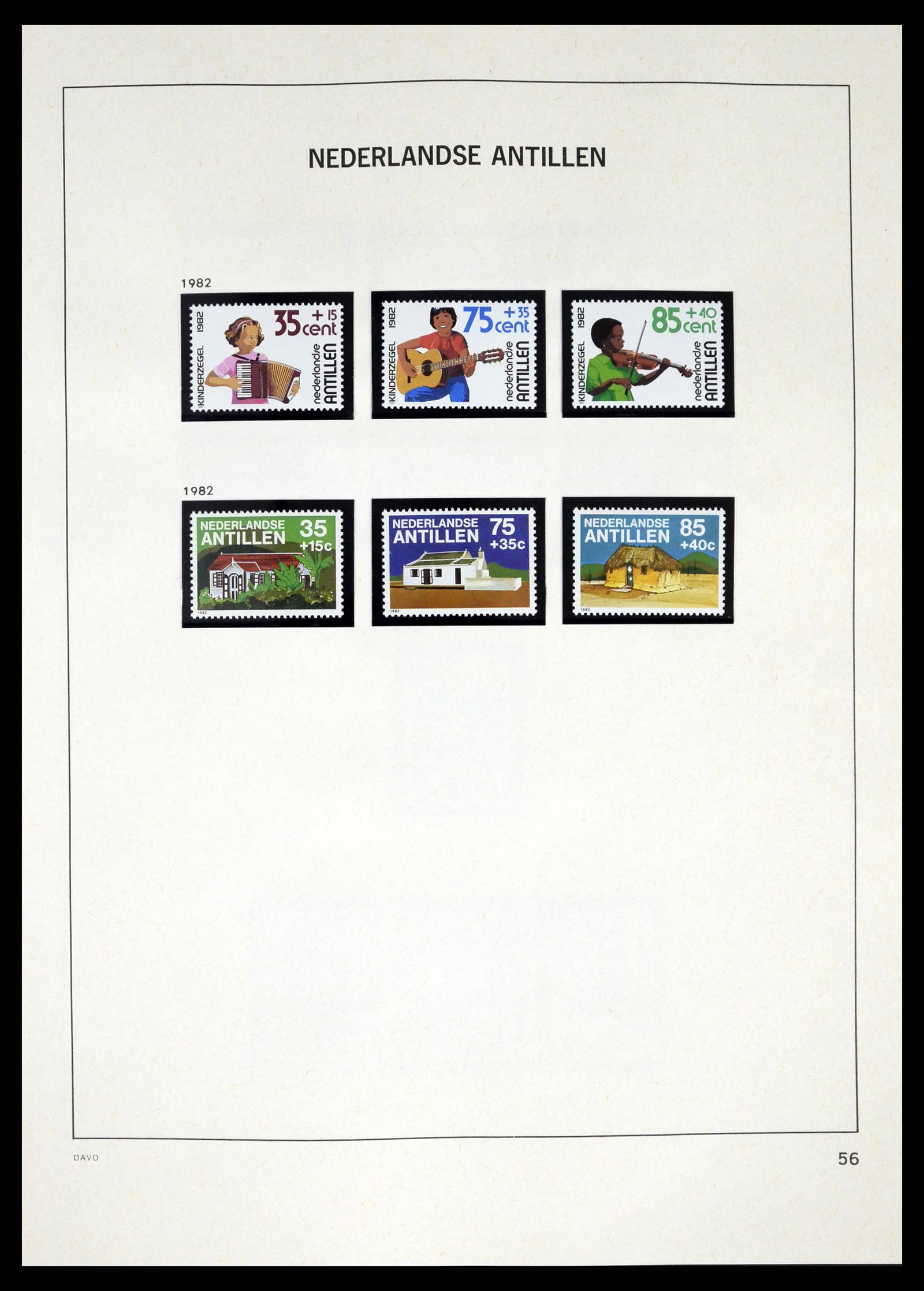 37282 046 - Postzegelverzameling 37282 Overzeese Gebiedsdelen tot 2009.