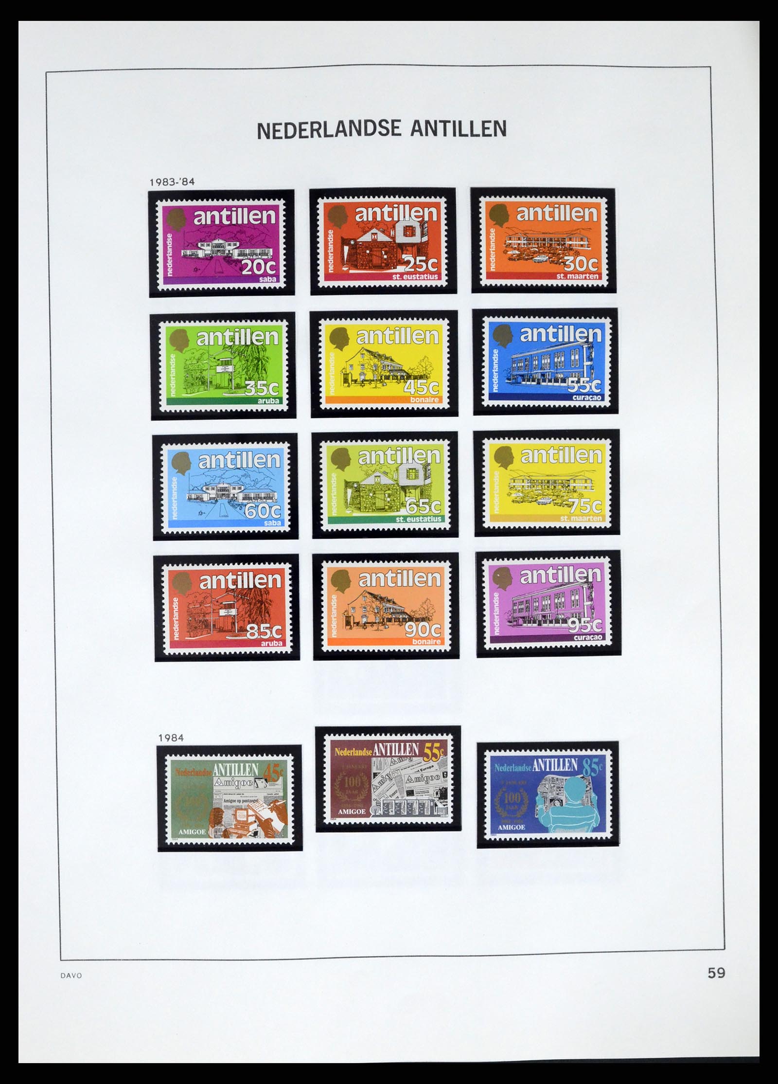 37282 049 - Postzegelverzameling 37282 Overzeese Gebiedsdelen tot 2009.