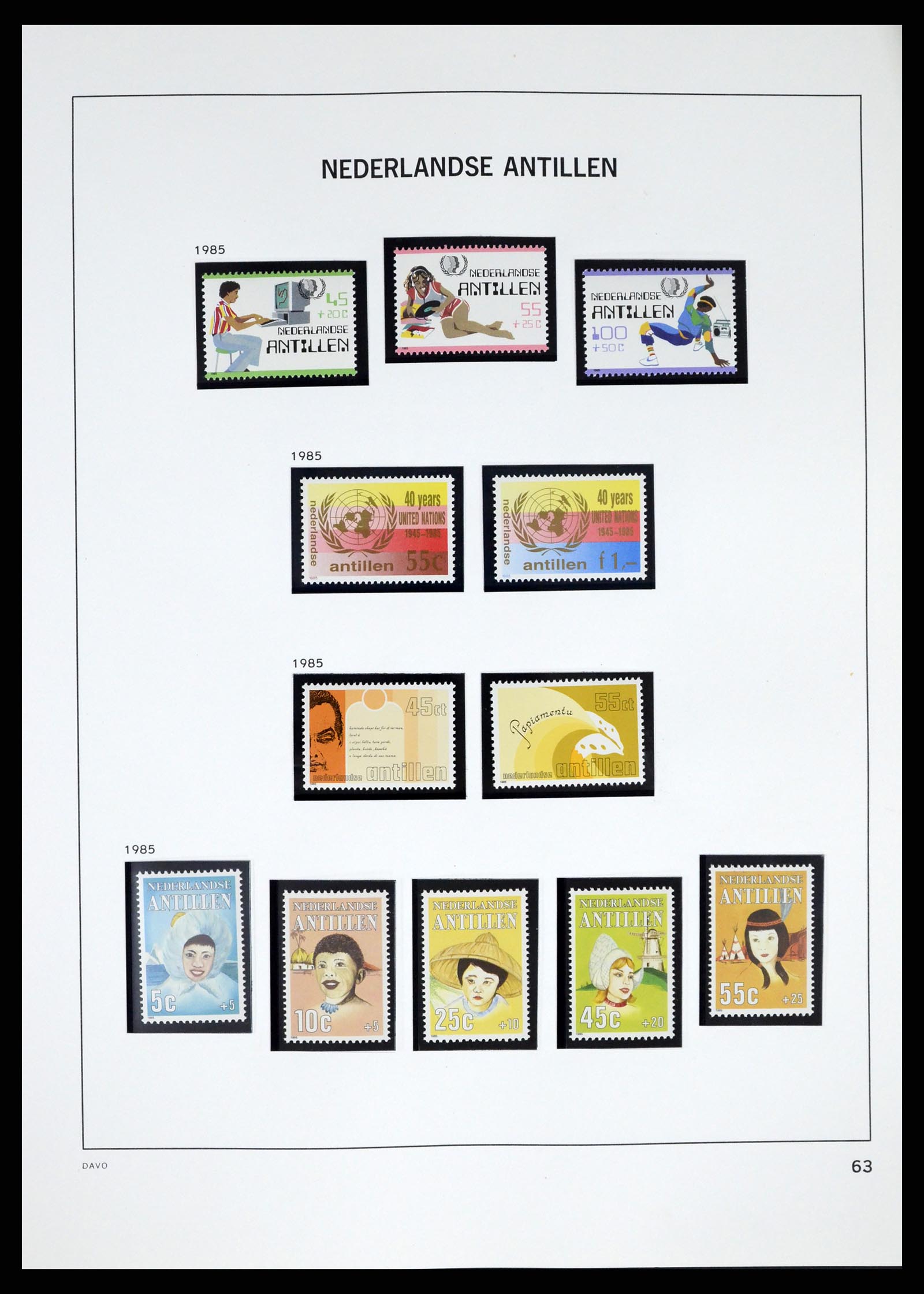 37282 053 - Postzegelverzameling 37282 Overzeese Gebiedsdelen tot 2009.