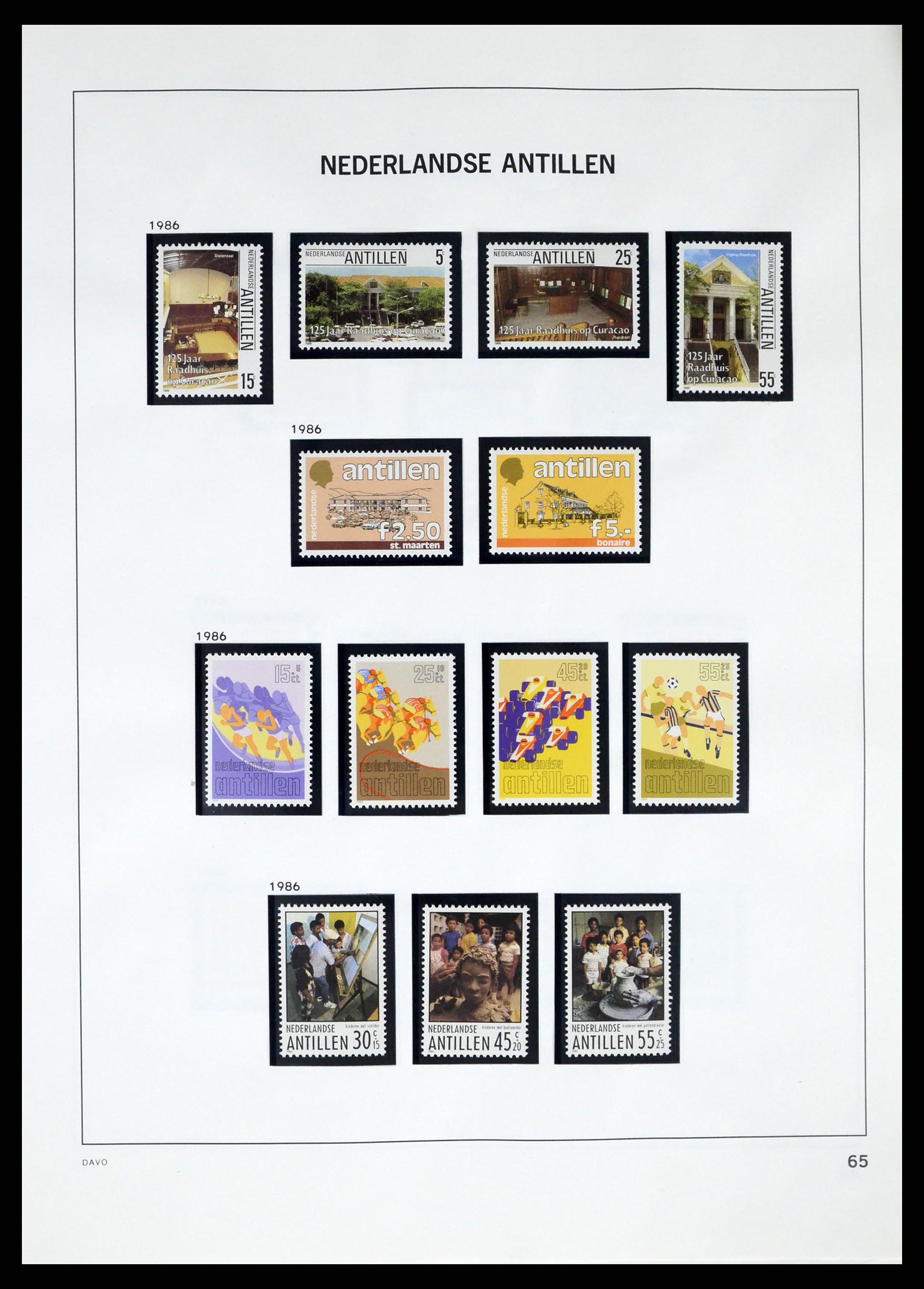 37282 056 - Postzegelverzameling 37282 Overzeese Gebiedsdelen tot 2009.