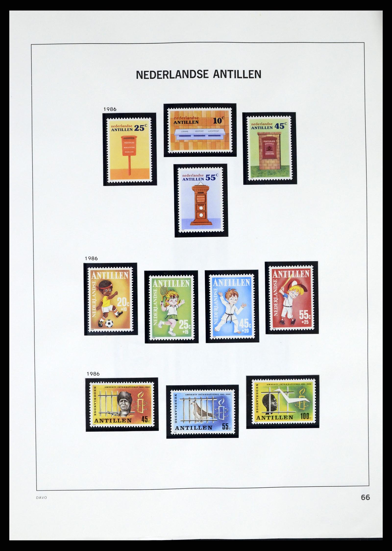 37282 057 - Postzegelverzameling 37282 Overzeese Gebiedsdelen tot 2009.
