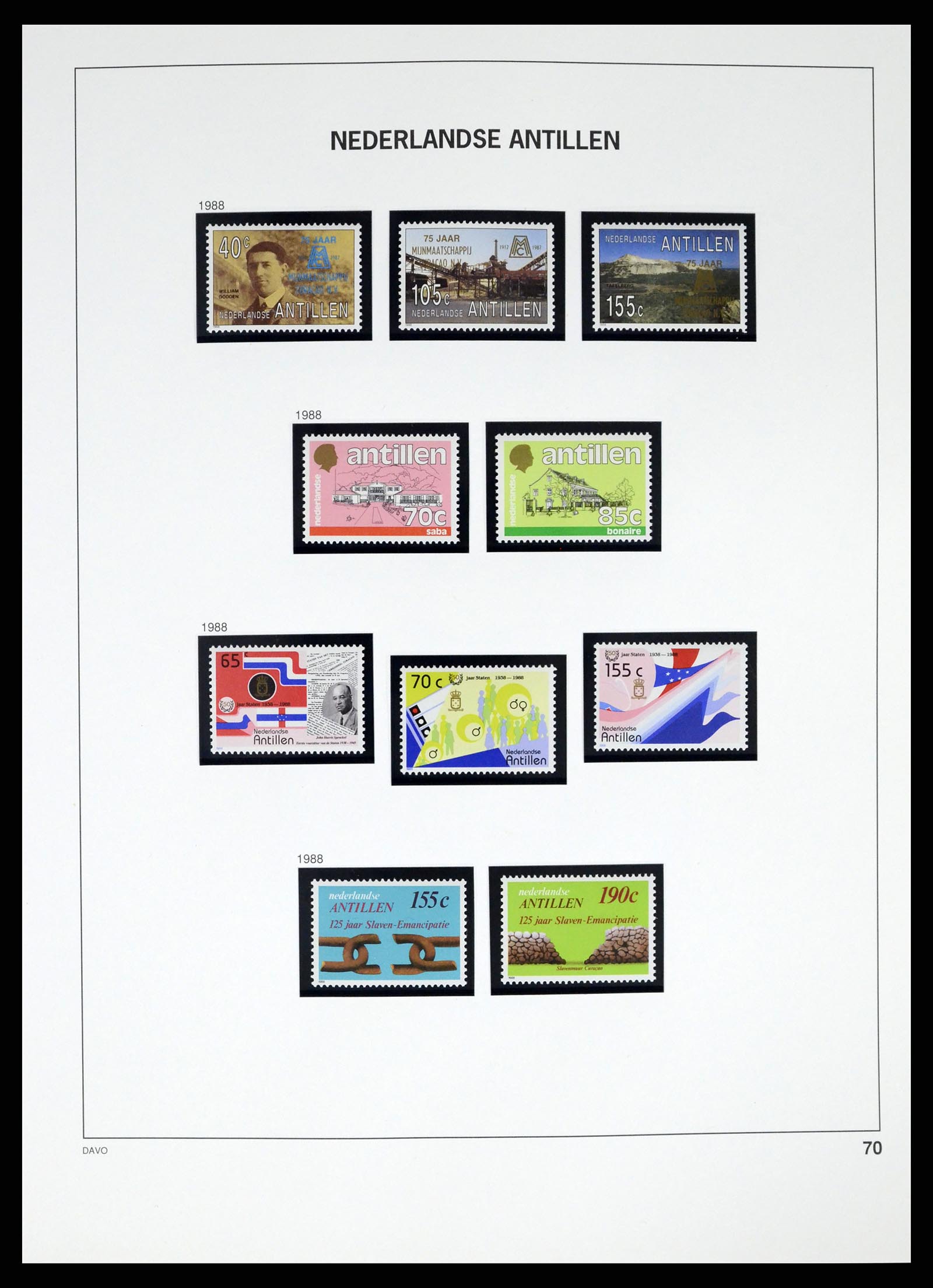 37282 061 - Postzegelverzameling 37282 Overzeese Gebiedsdelen tot 2009.