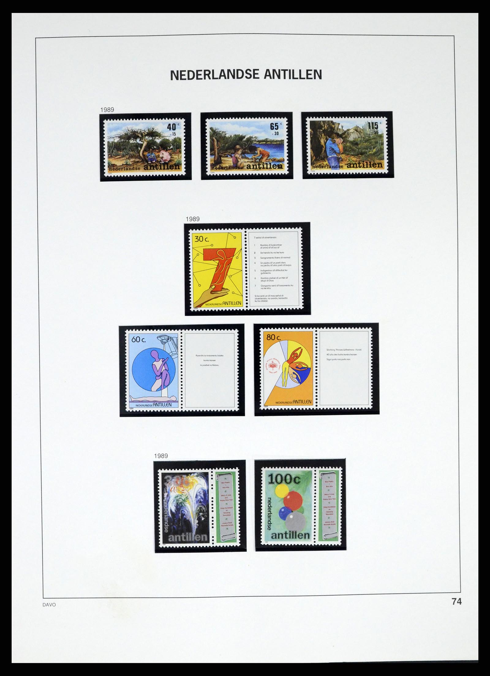 37282 065 - Postzegelverzameling 37282 Overzeese Gebiedsdelen tot 2009.