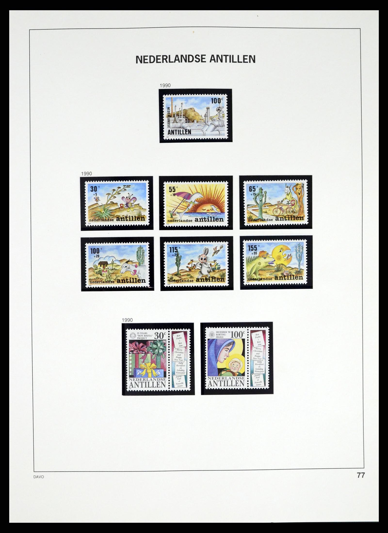37282 068 - Postzegelverzameling 37282 Overzeese Gebiedsdelen tot 2009.