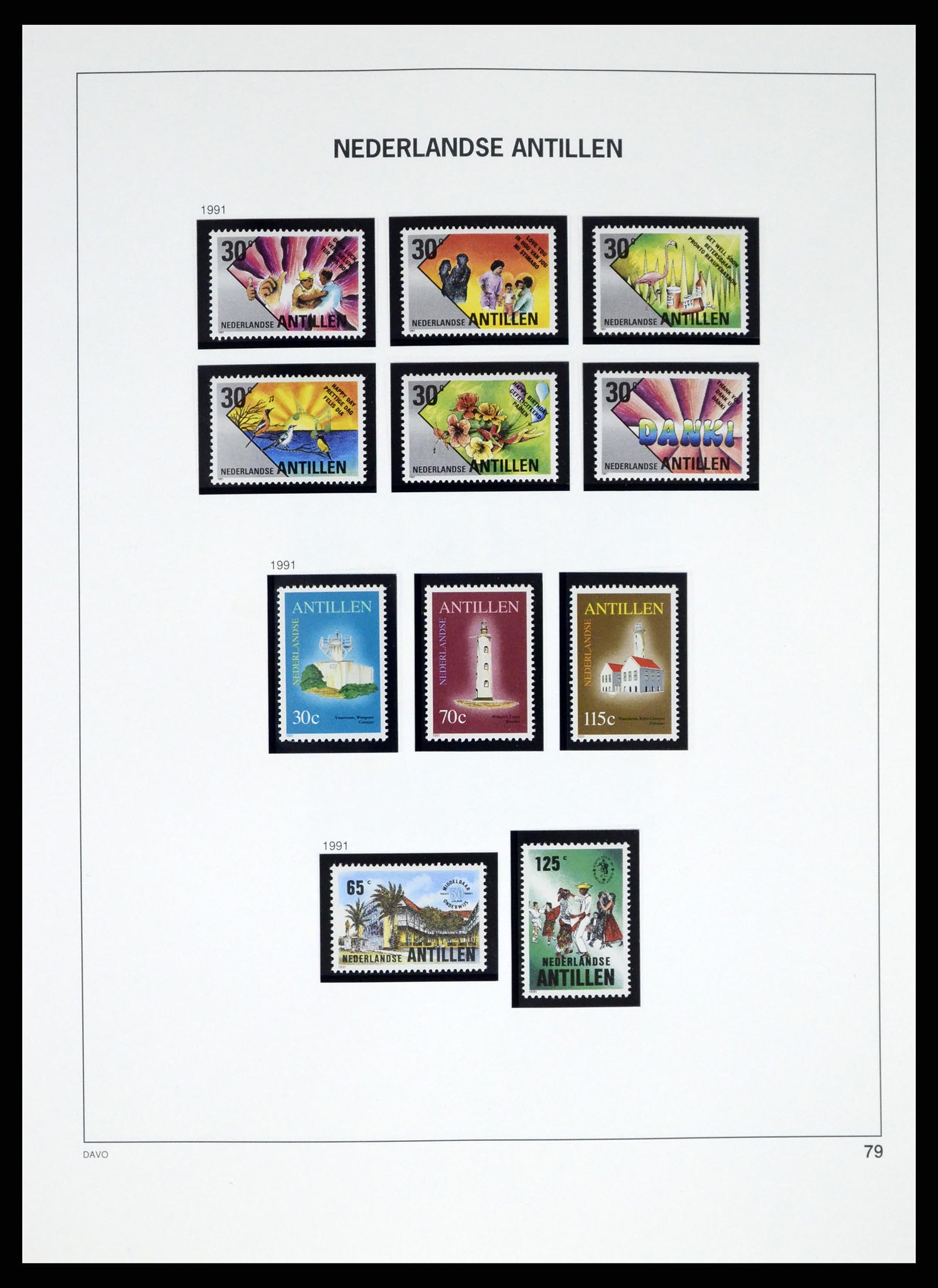 37282 070 - Postzegelverzameling 37282 Overzeese Gebiedsdelen tot 2009.