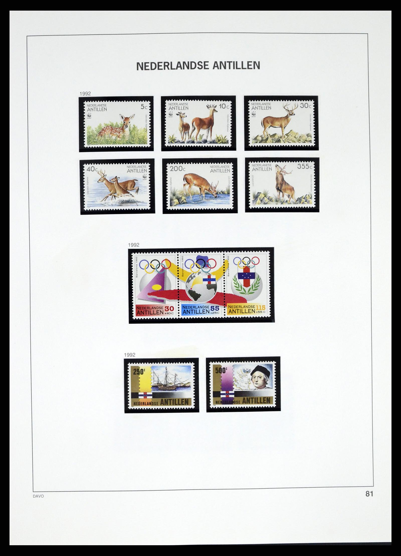 37282 072 - Postzegelverzameling 37282 Overzeese Gebiedsdelen tot 2009.