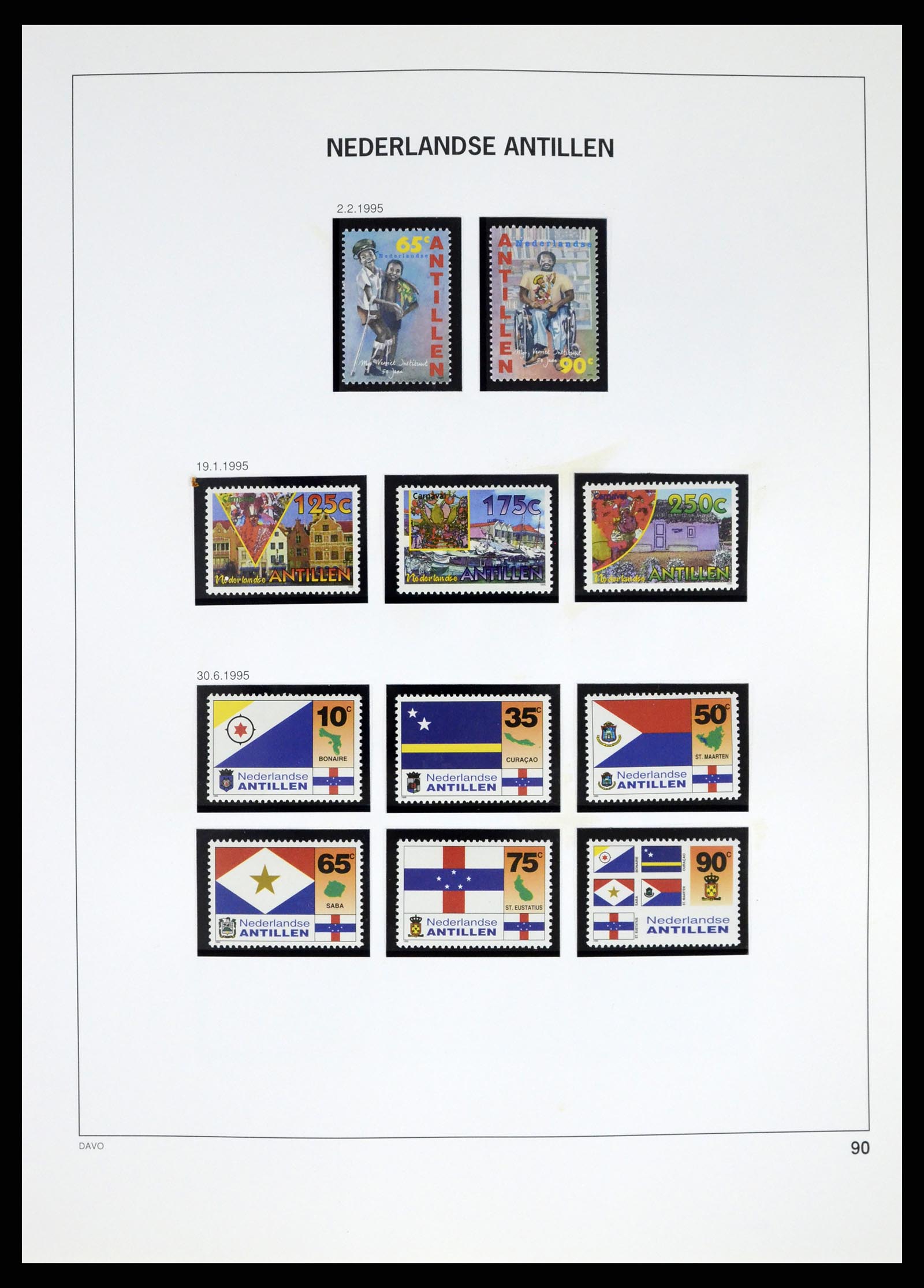 37282 081 - Postzegelverzameling 37282 Overzeese Gebiedsdelen tot 2009.
