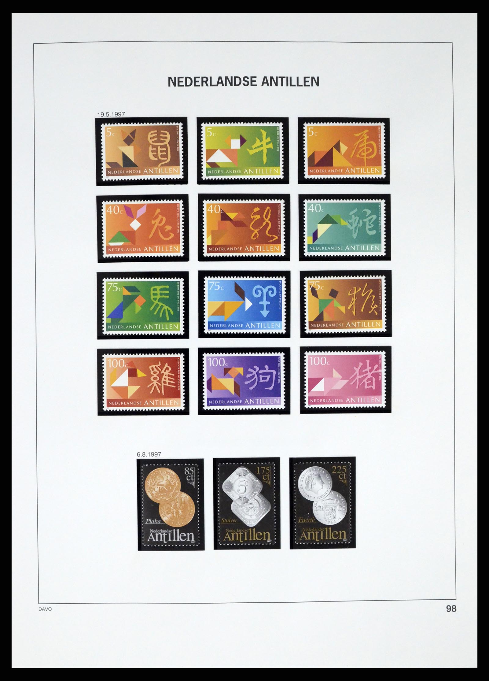 37282 090 - Postzegelverzameling 37282 Overzeese Gebiedsdelen tot 2009.