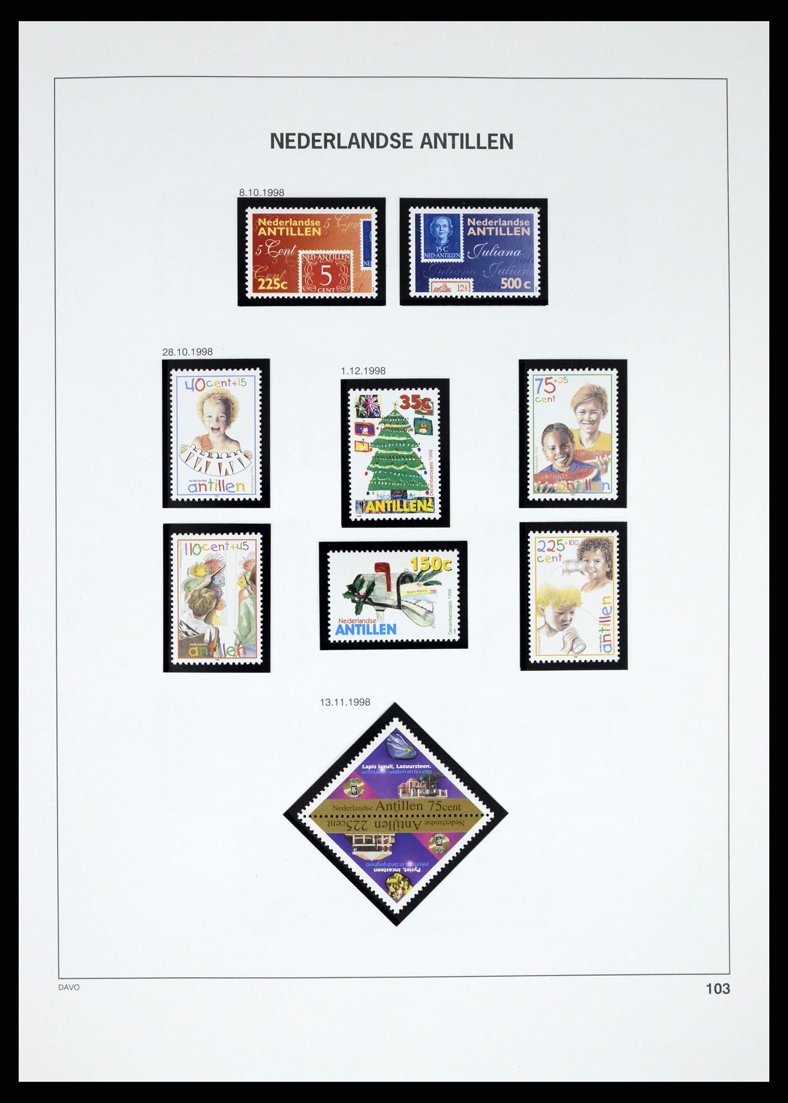 37282 095 - Postzegelverzameling 37282 Overzeese Gebiedsdelen tot 2009.