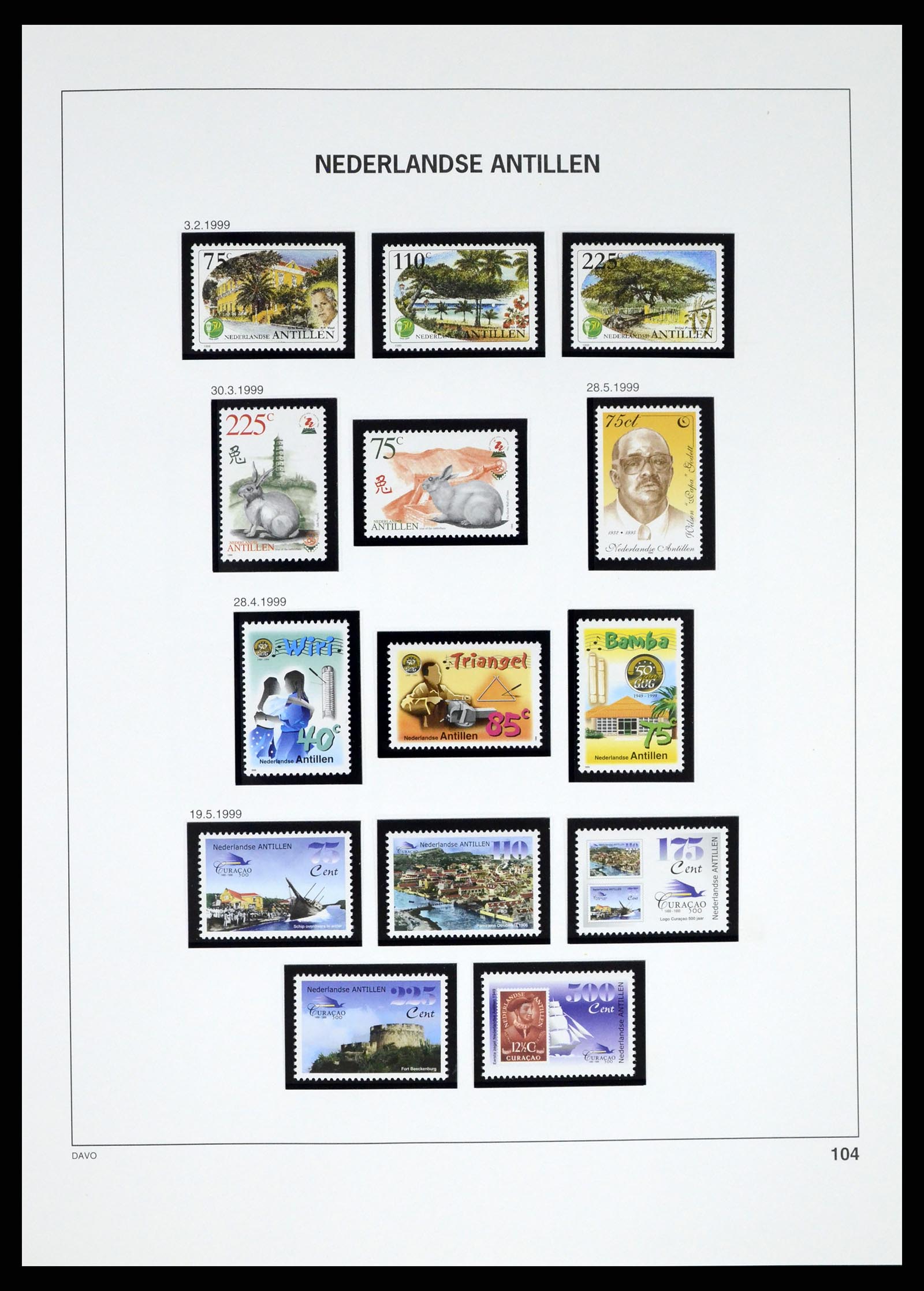 37282 096 - Postzegelverzameling 37282 Overzeese Gebiedsdelen tot 2009.