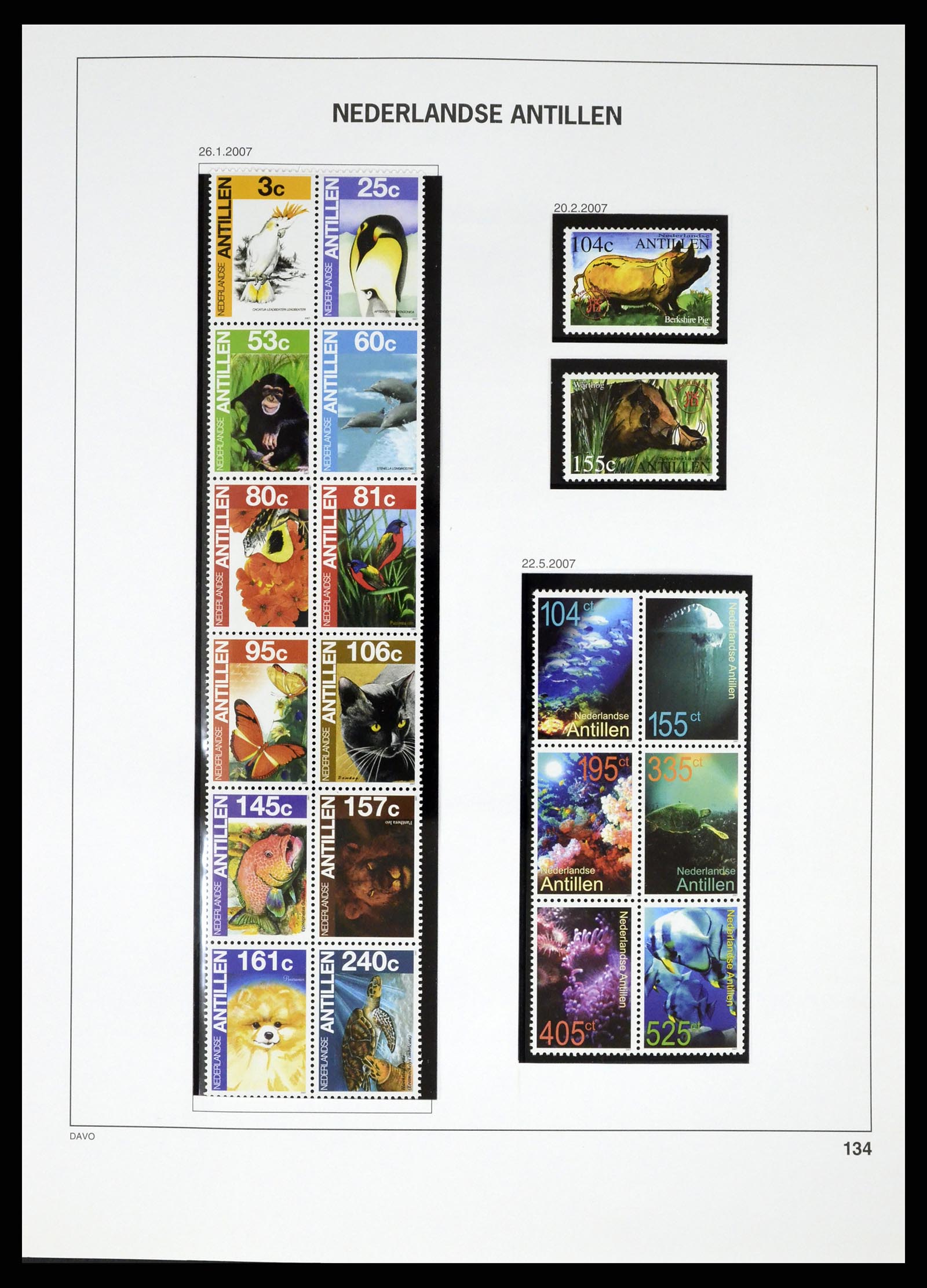 37282 126 - Stamp collection 37282 Dutch territories till 2009.