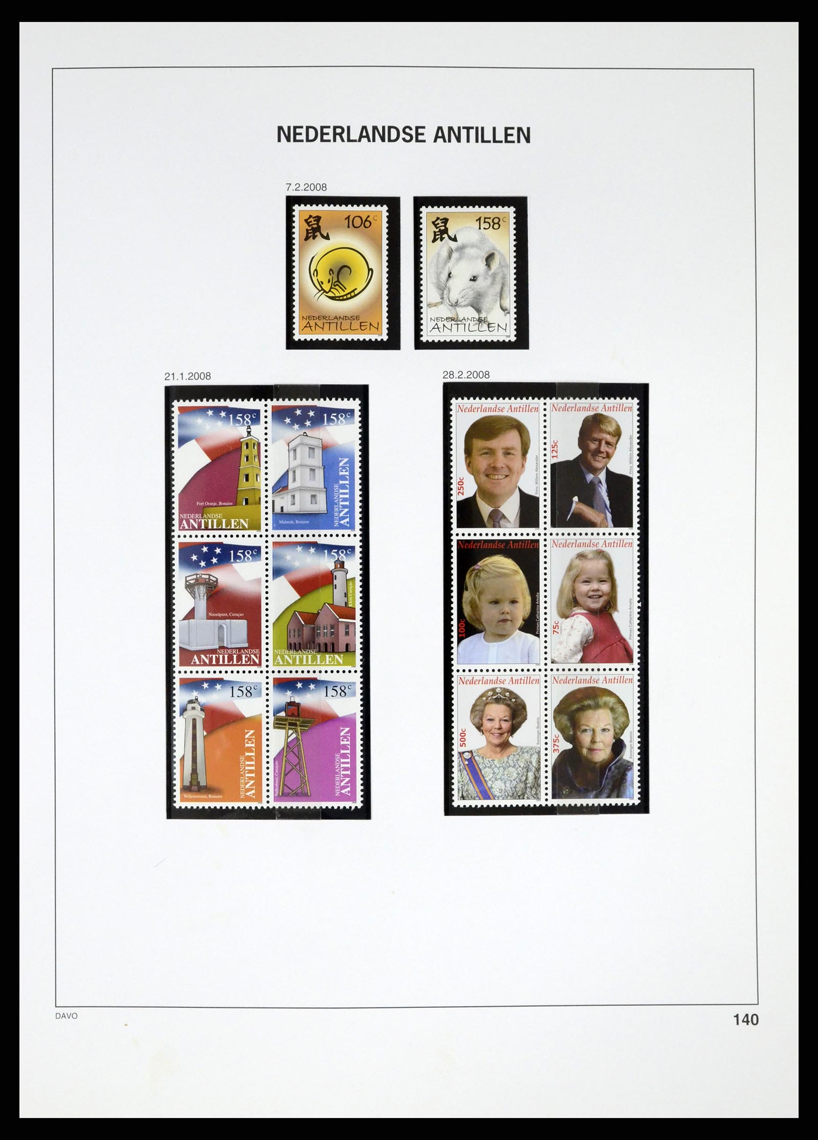 37282 132 - Stamp collection 37282 Dutch territories till 2009.