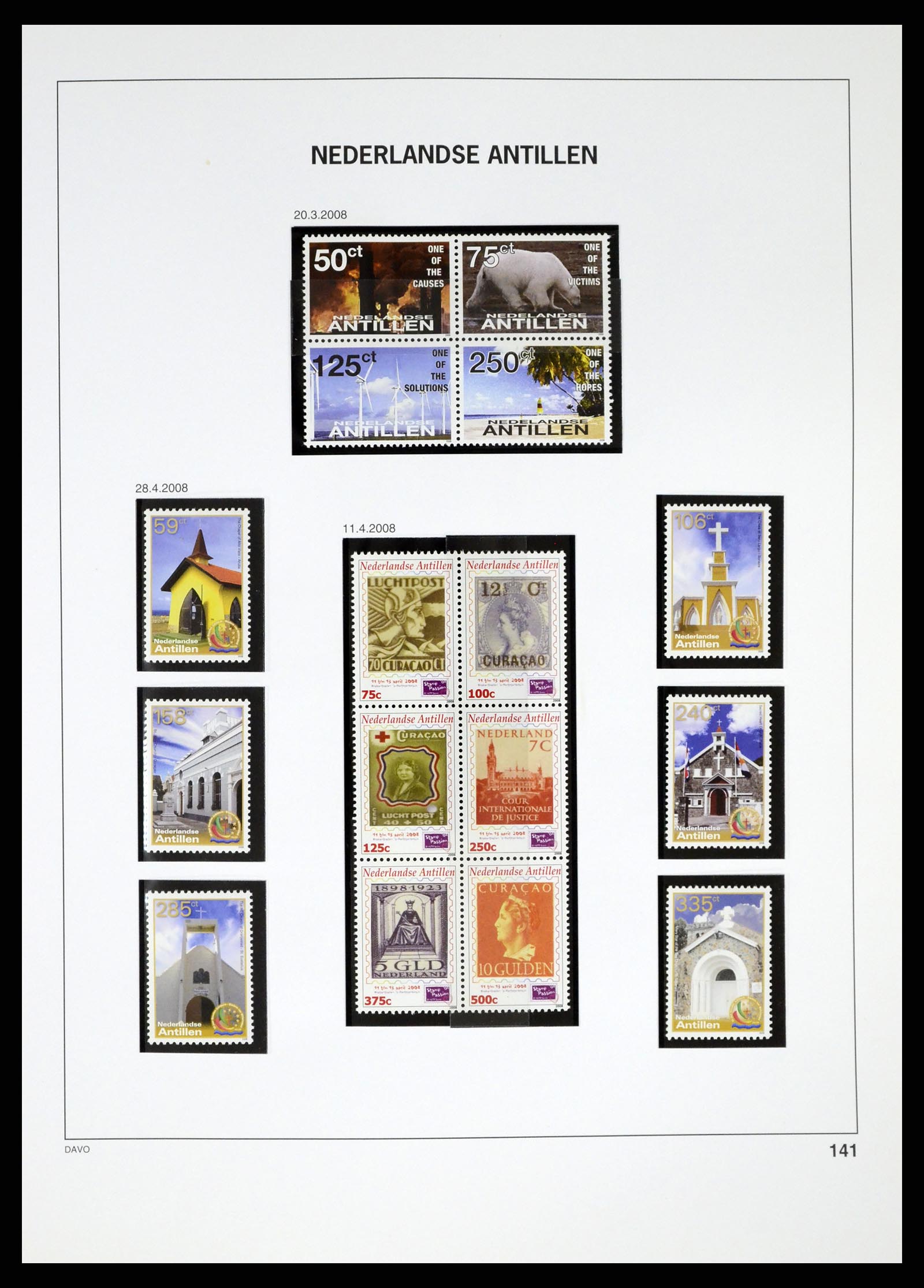 37282 133 - Stamp collection 37282 Dutch territories till 2009.