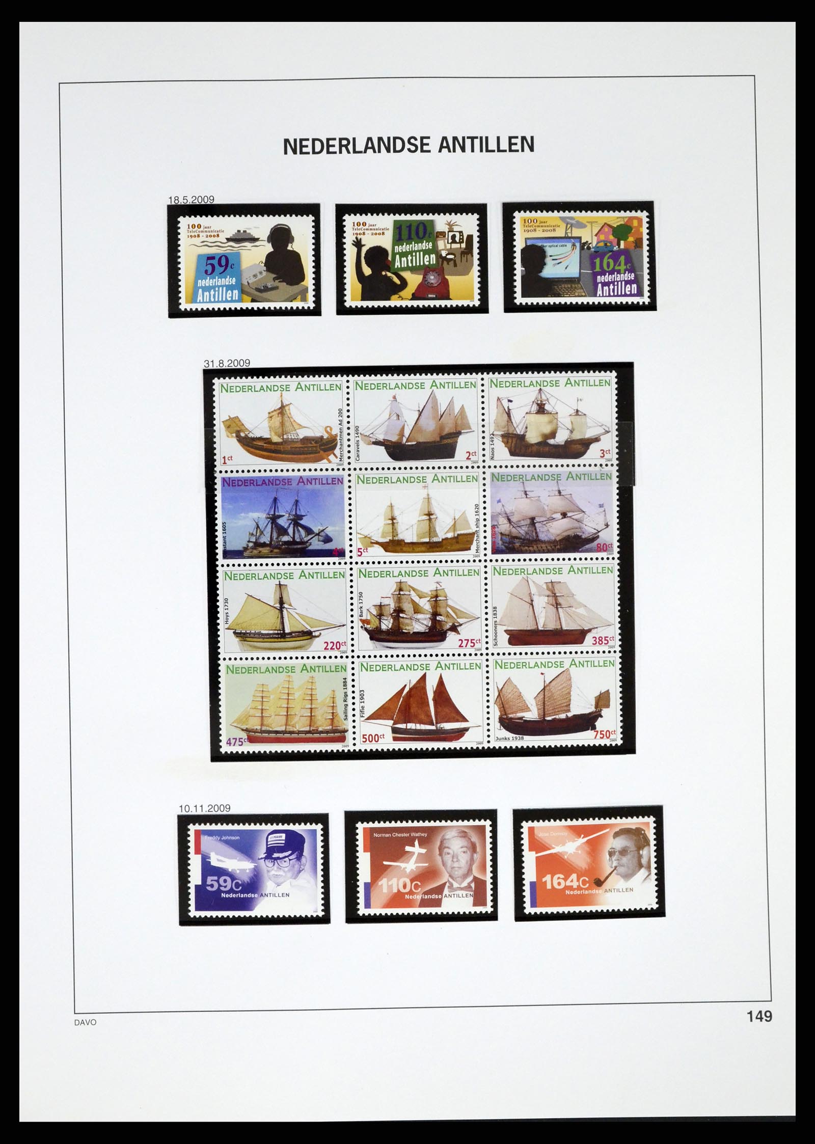37282 138 - Stamp collection 37282 Dutch territories till 2009.