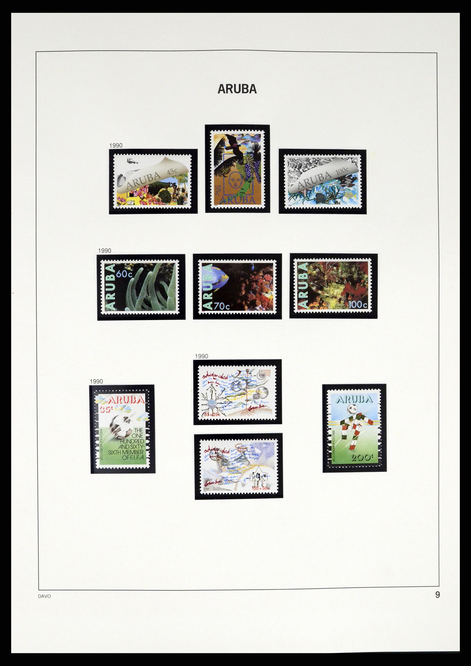 37282 369 - Postzegelverzameling 37282 Overzeese Gebiedsdelen tot 2009.