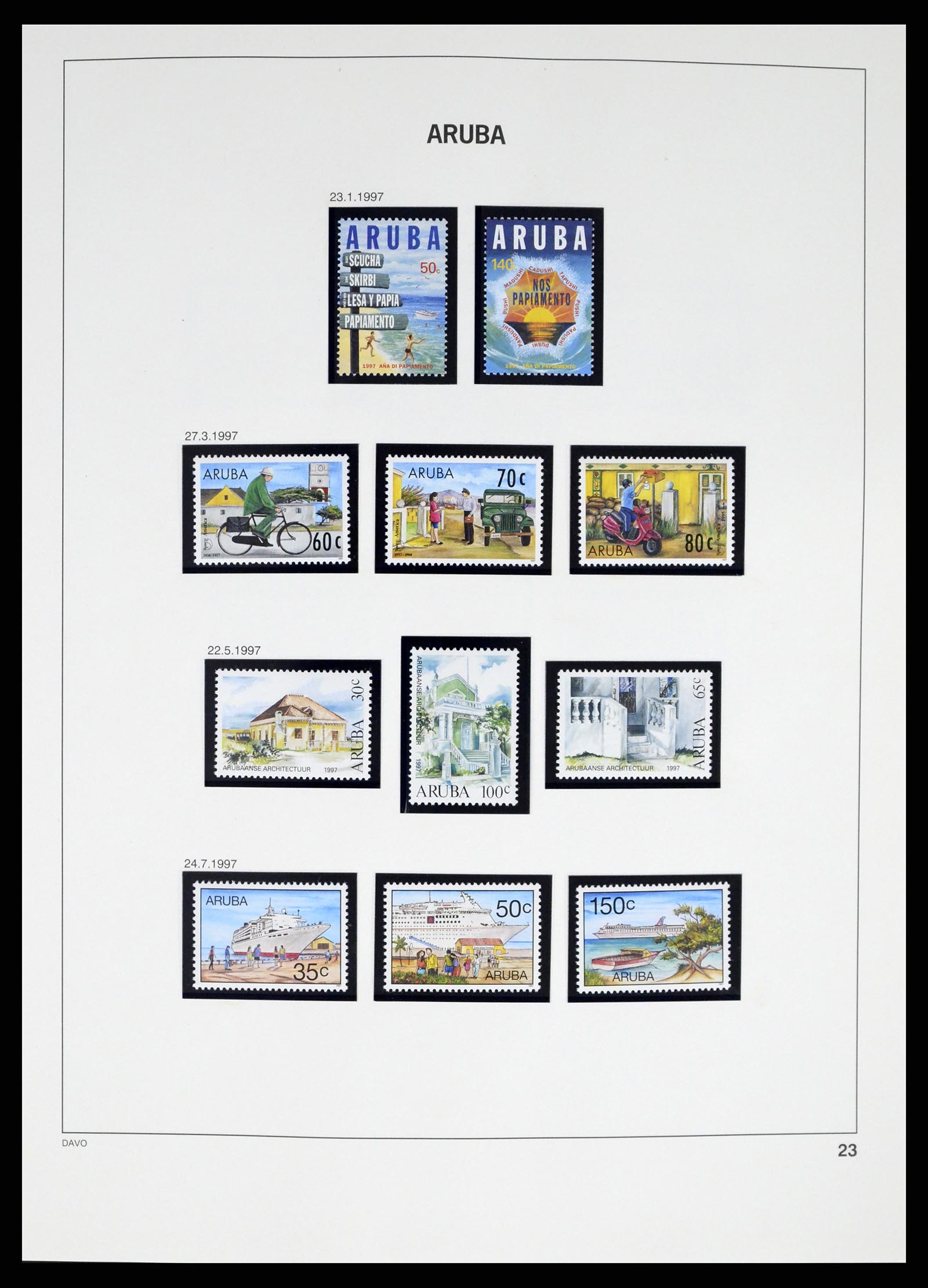 37282 383 - Postzegelverzameling 37282 Overzeese Gebiedsdelen tot 2009.