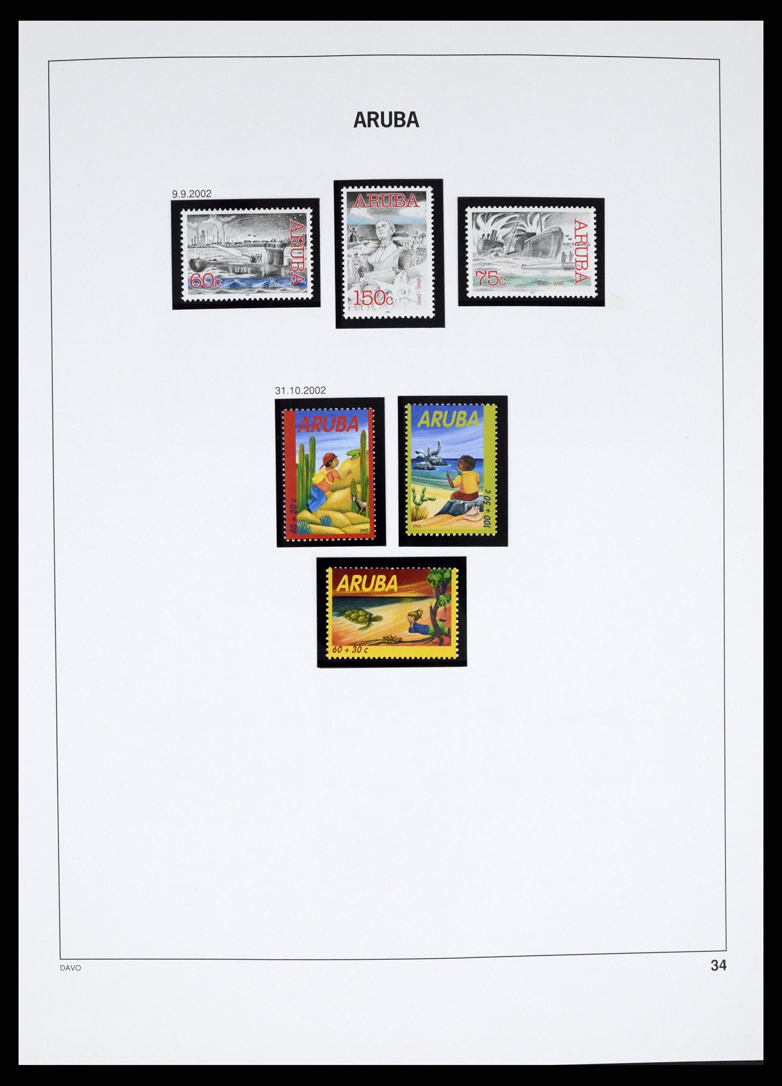 37282 394 - Postzegelverzameling 37282 Overzeese Gebiedsdelen tot 2009.
