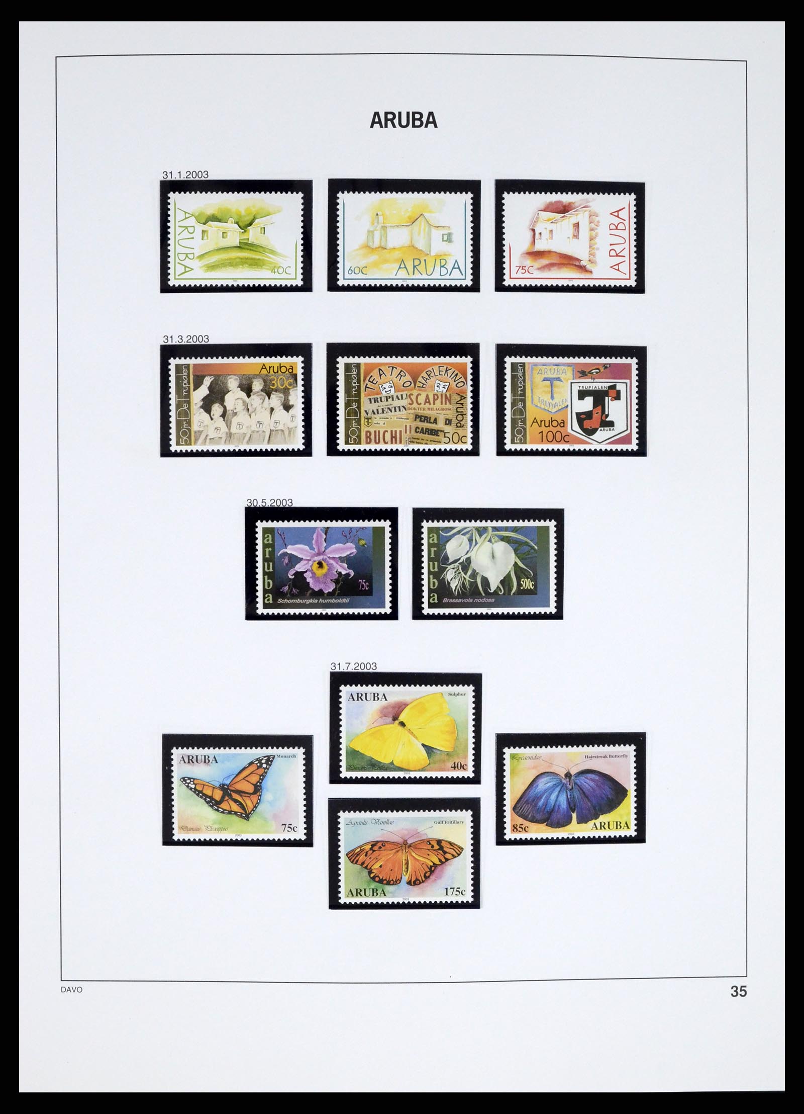 37282 395 - Postzegelverzameling 37282 Overzeese Gebiedsdelen tot 2009.